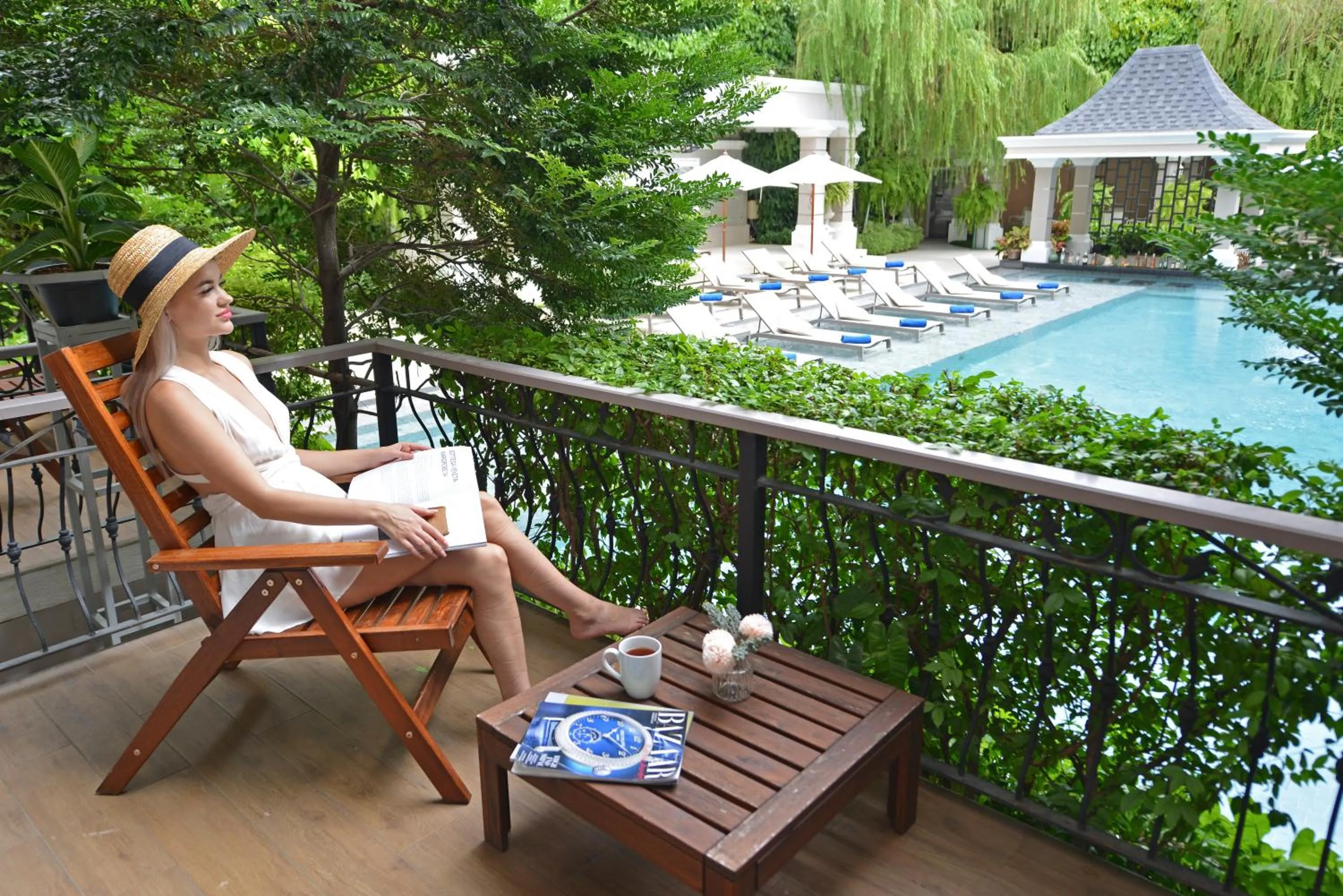 Balcony/Terrace in The Beverly Hotel Pattaya