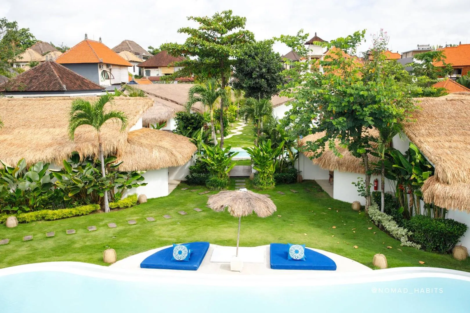 Garden in The Apartments Umalas