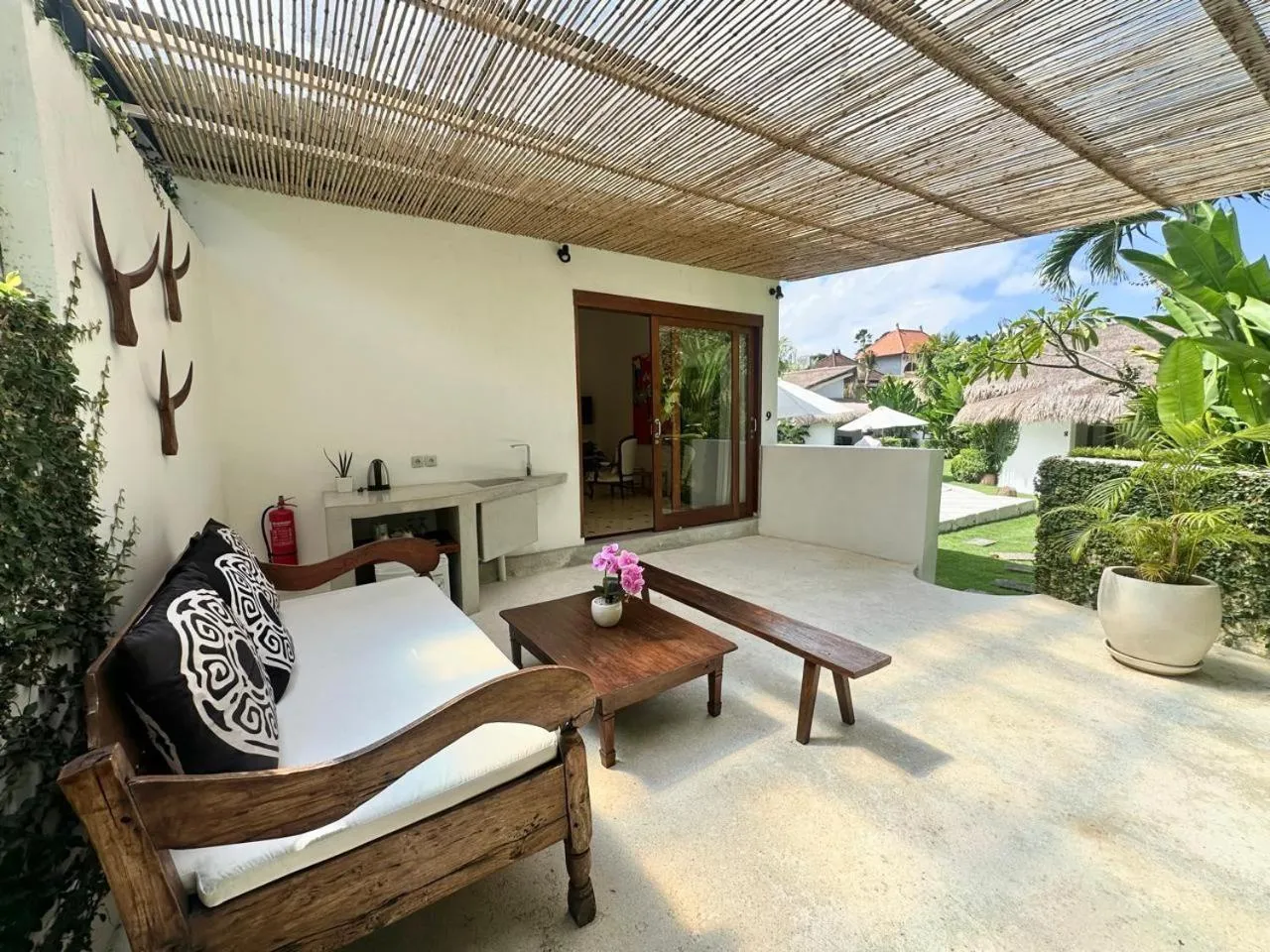 Balcony/Terrace in The Apartments Umalas