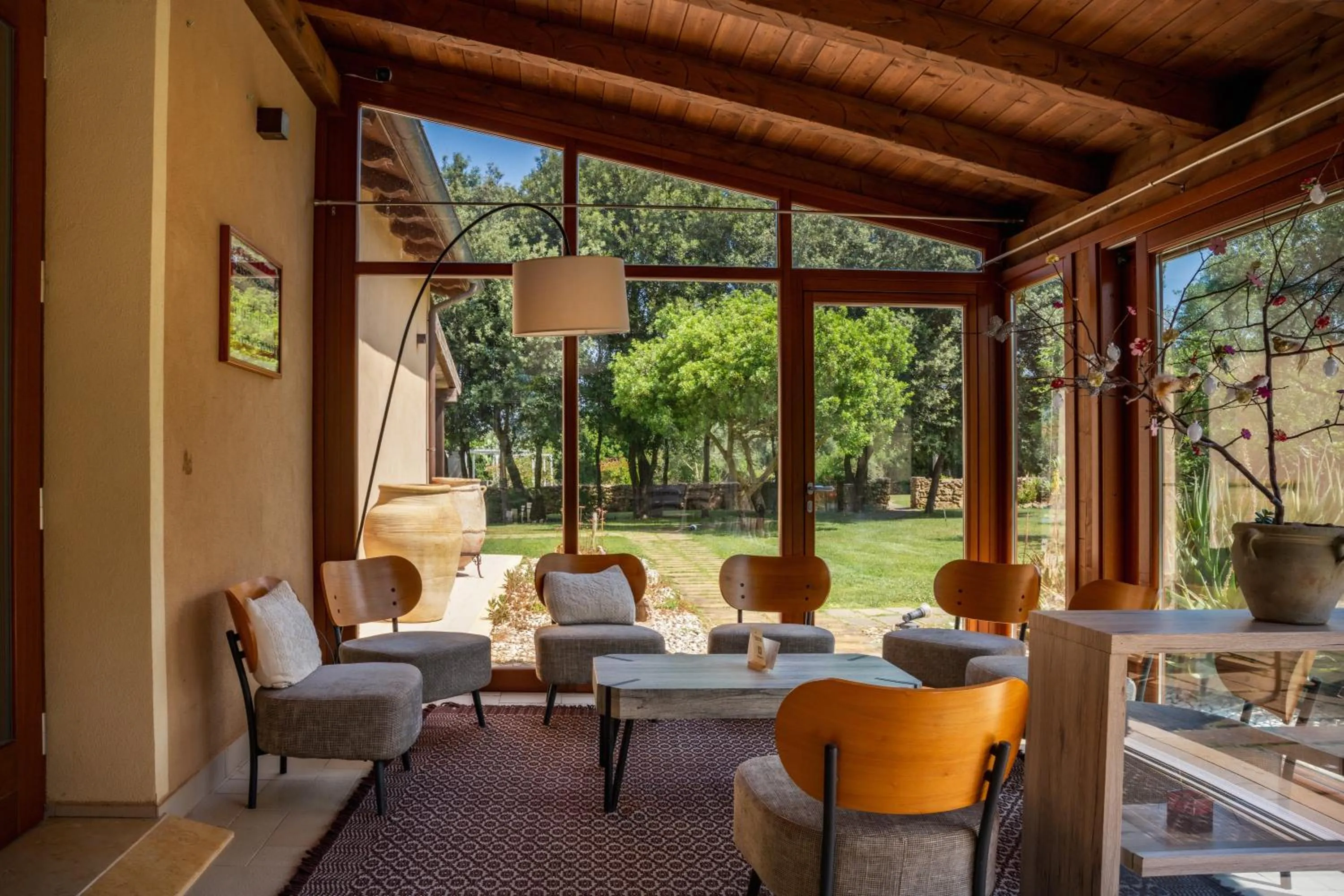 Patio in Inghirios Wellness Country Resort