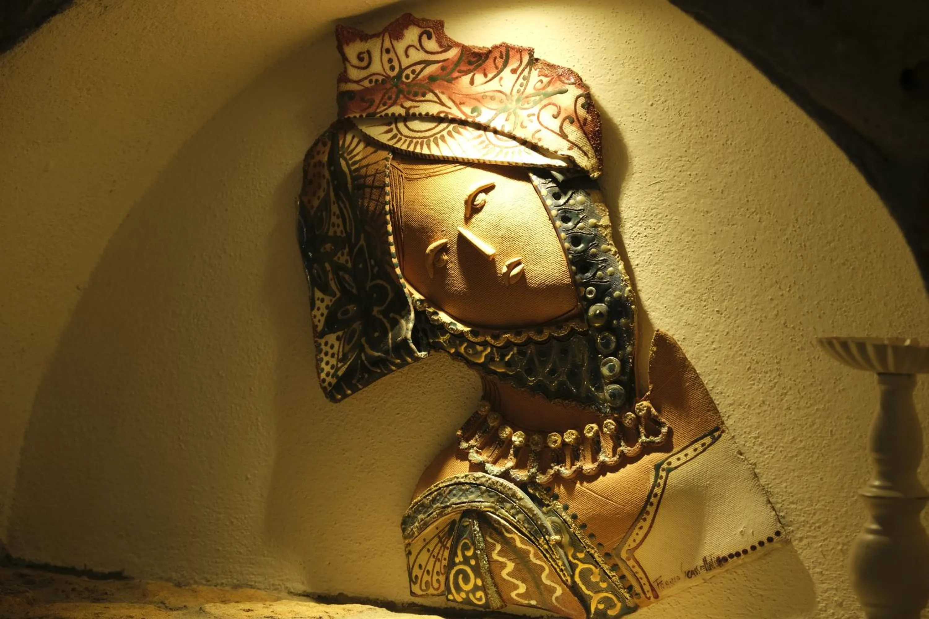 Decorative detail in Inghirios Wellness Country Resort