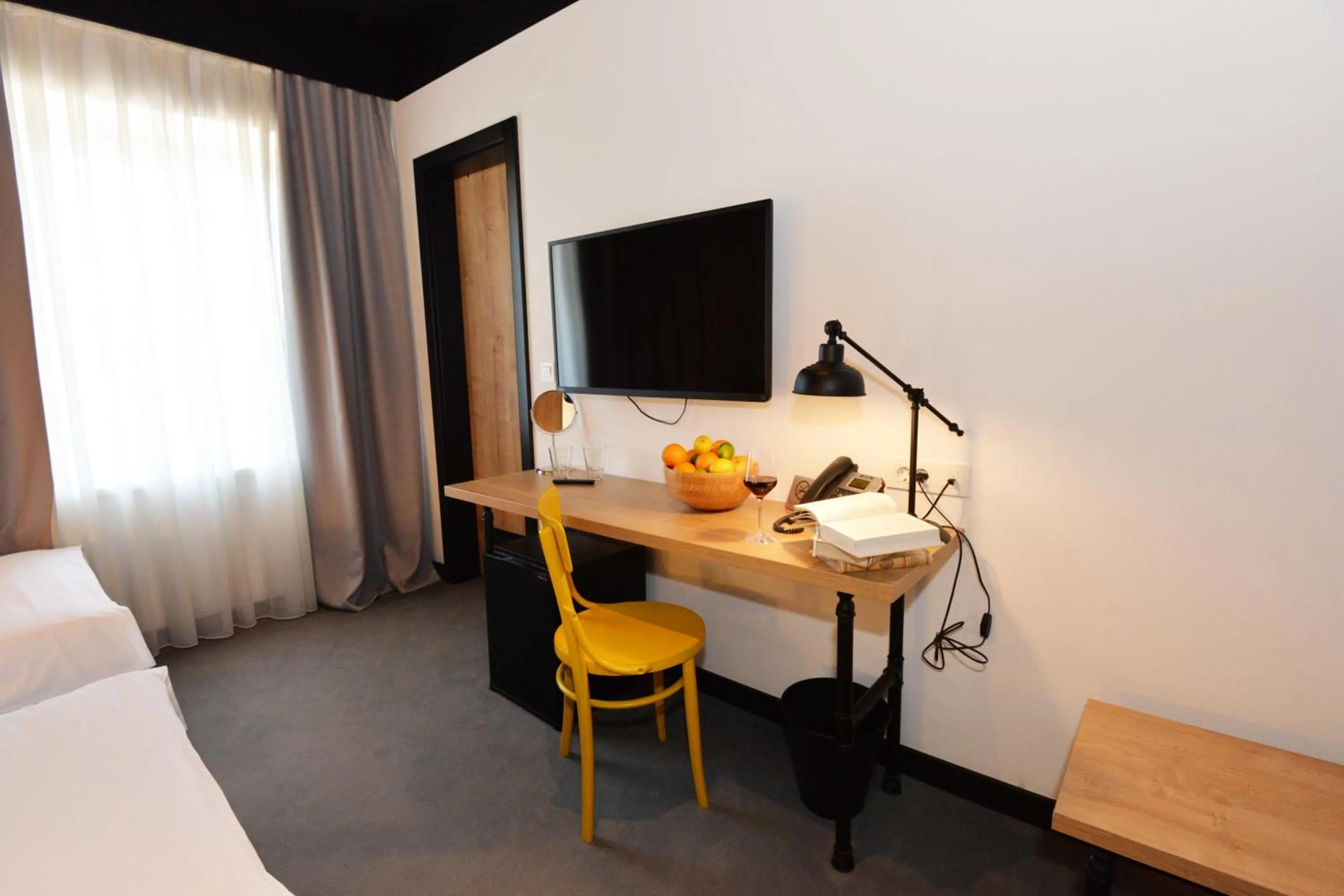 Decorative detail, Bed in The Loop Hotel