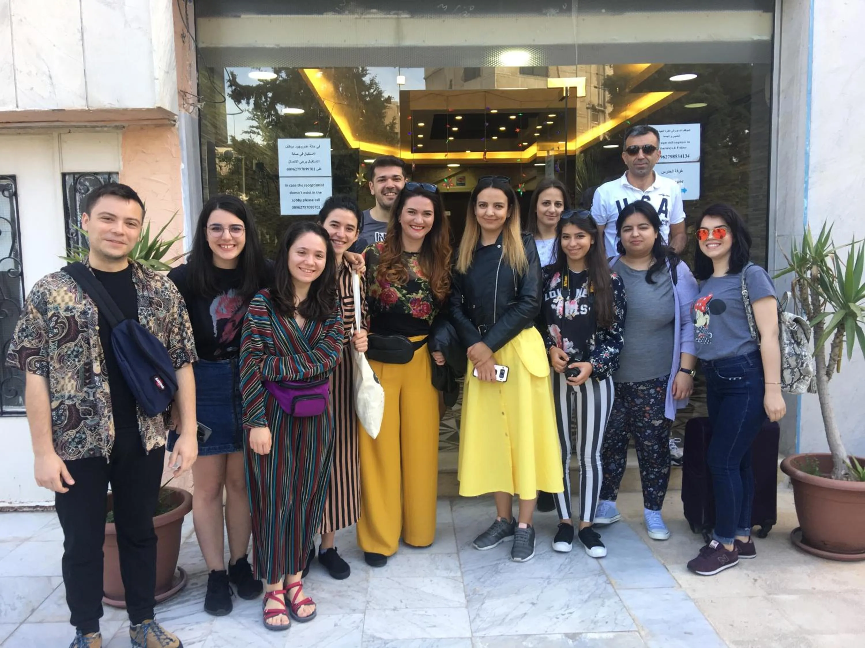 People in Aljazeera Hotel Apartments