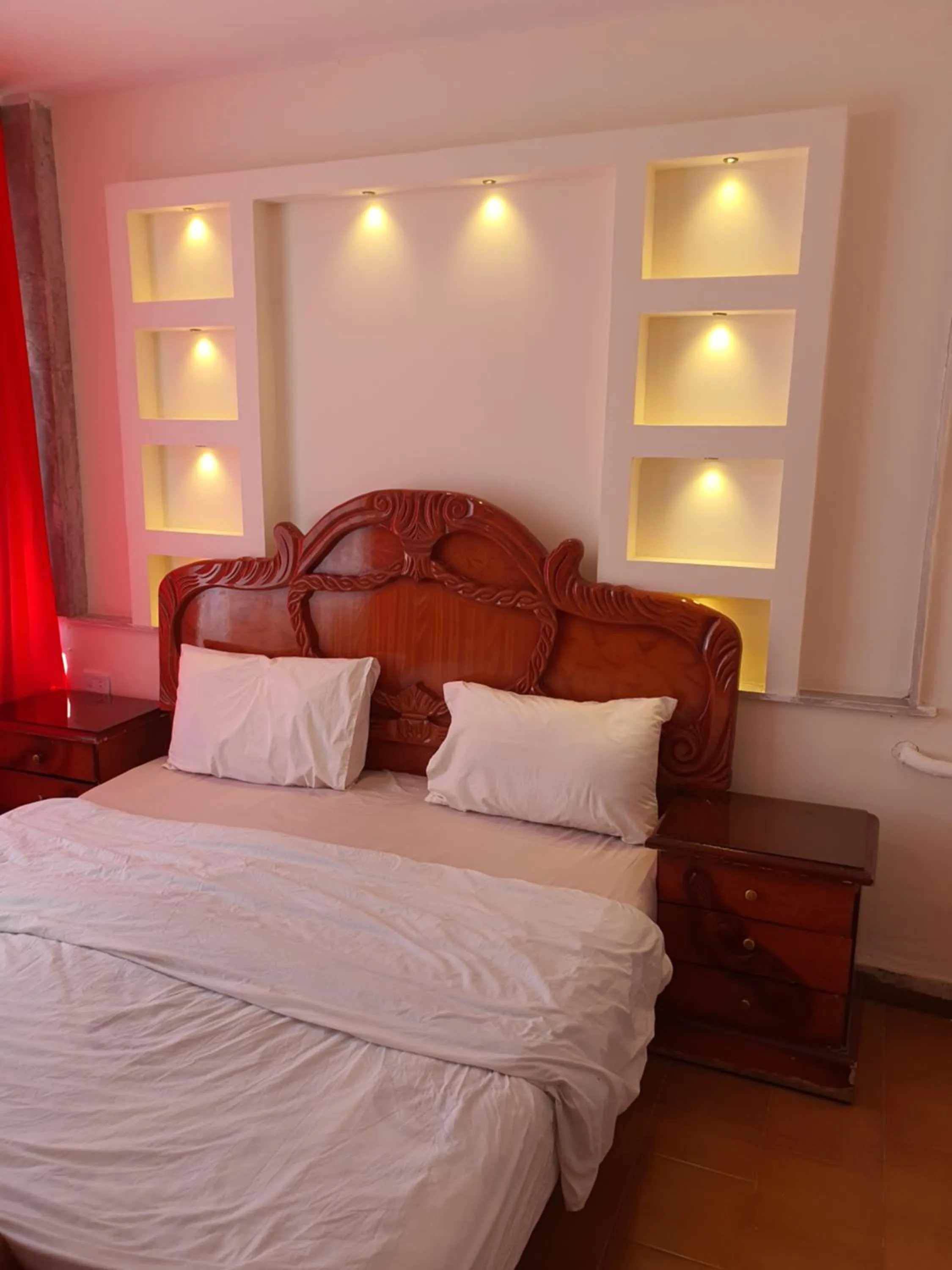 Bedroom in Aljazeera Hotel Apartments