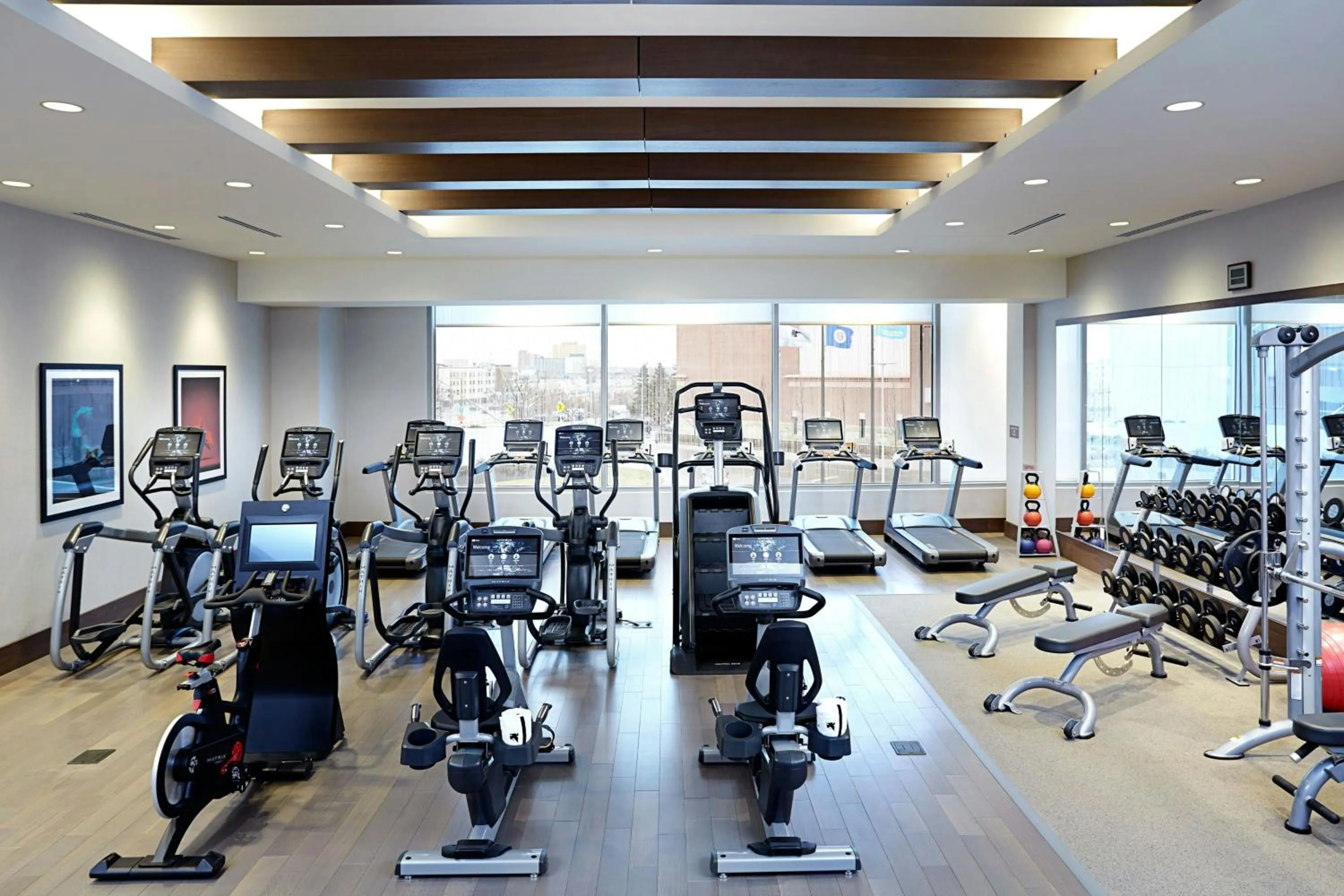 Fitness centre/facilities in JW Marriott Minneapolis Mall of America