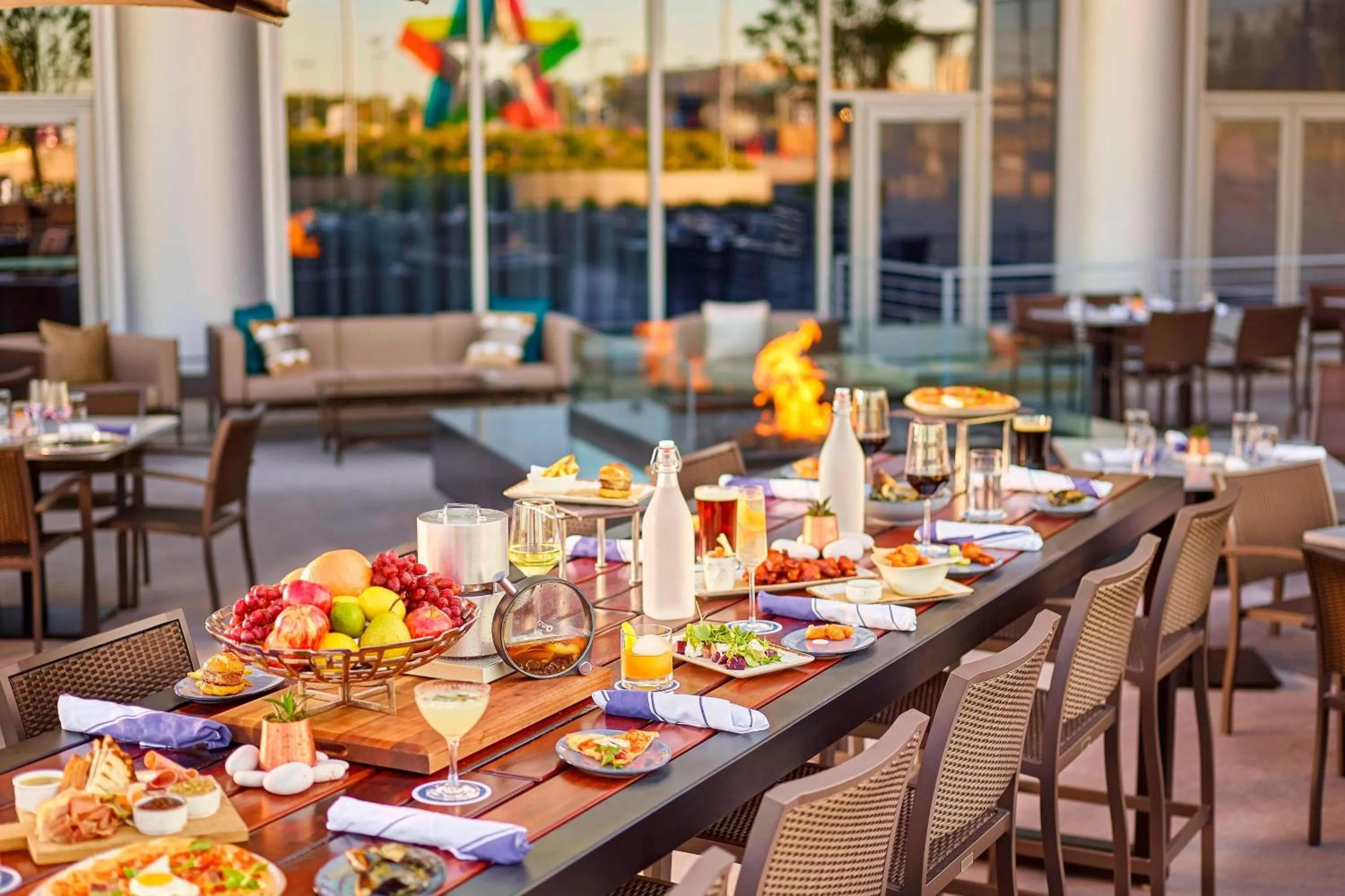 Restaurant/places to eat in JW Marriott Minneapolis Mall of America