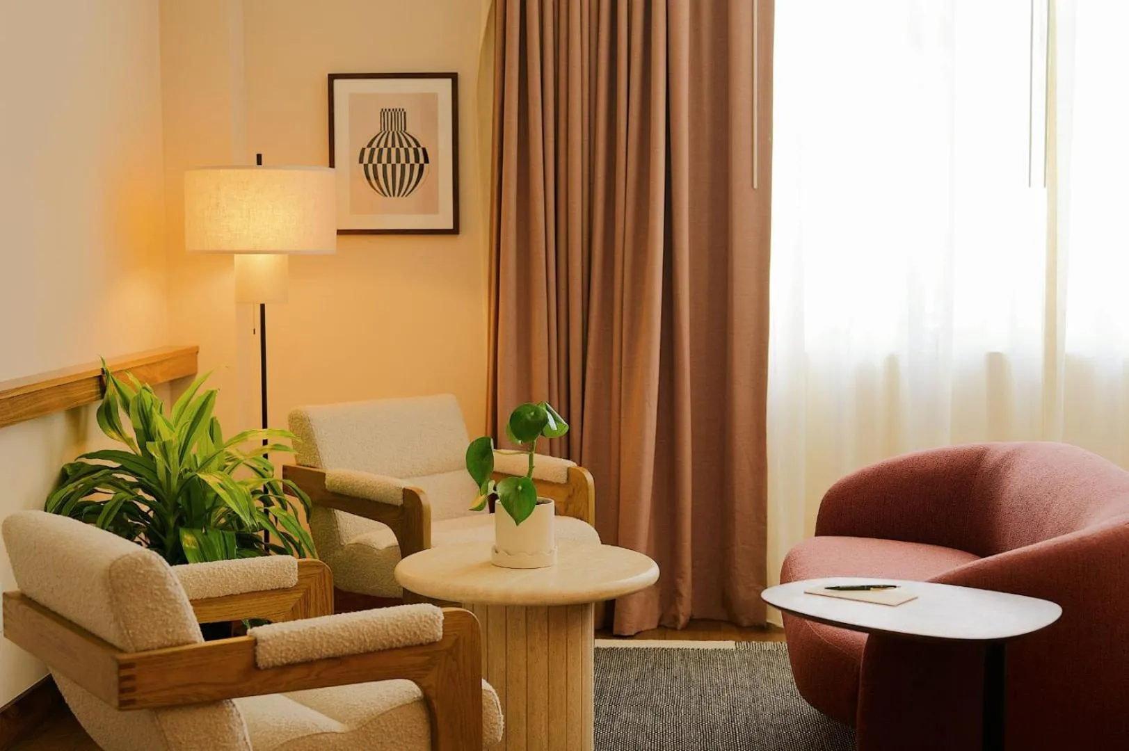 Seating area in Municipal Grand