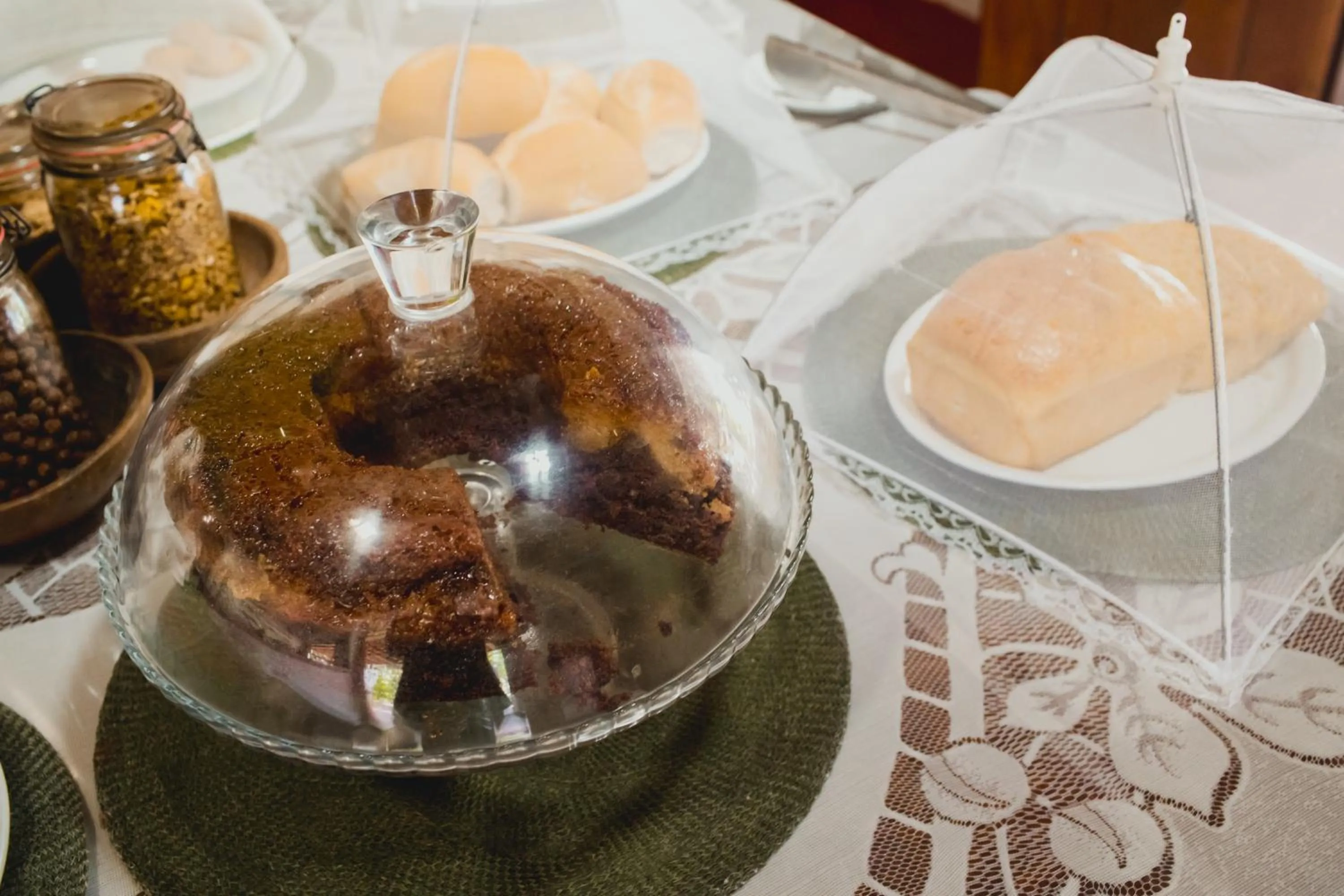 Breakfast in Recanto da Praia Pousada