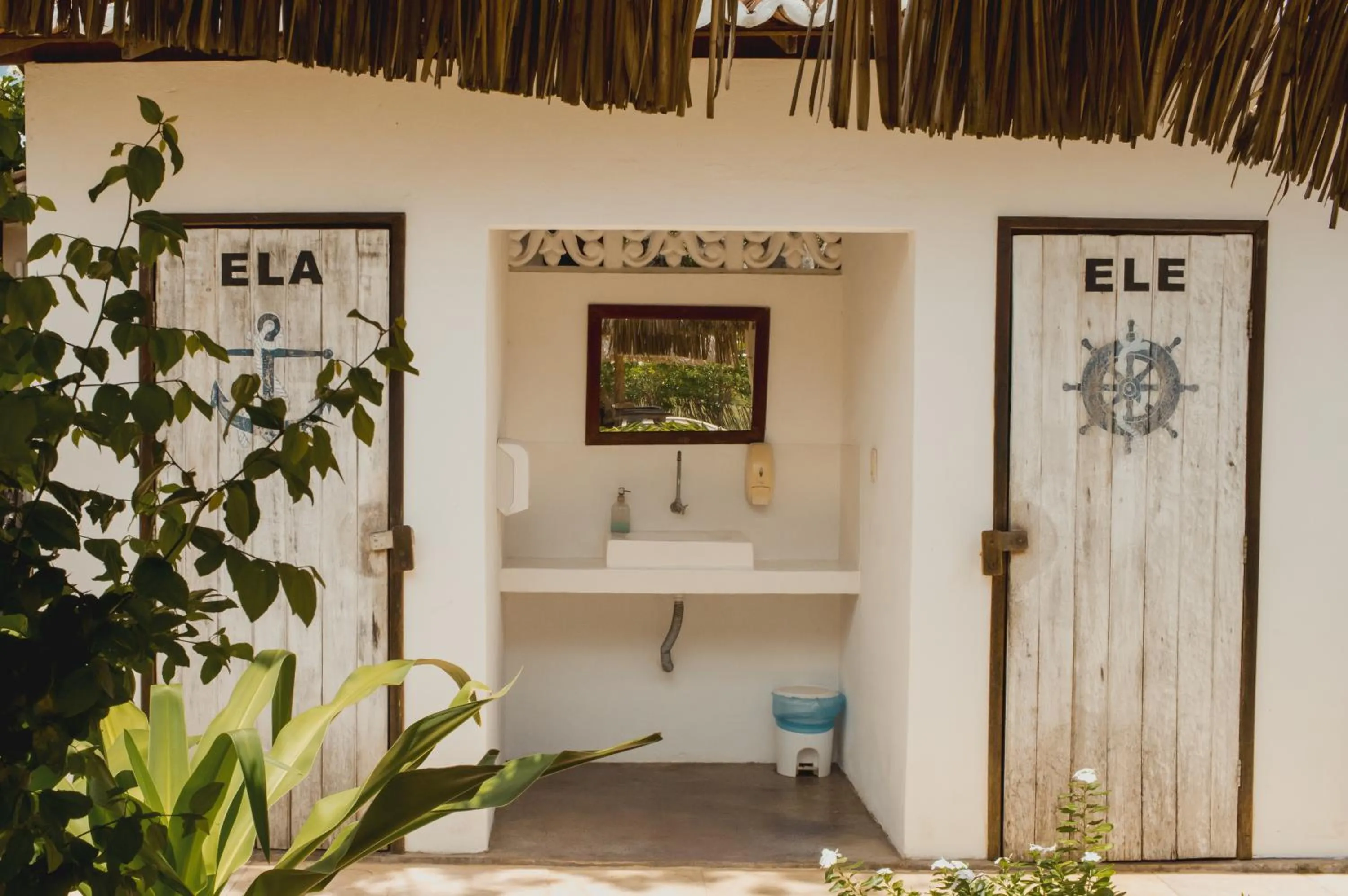 Open Air Bath in Recanto da Praia Pousada