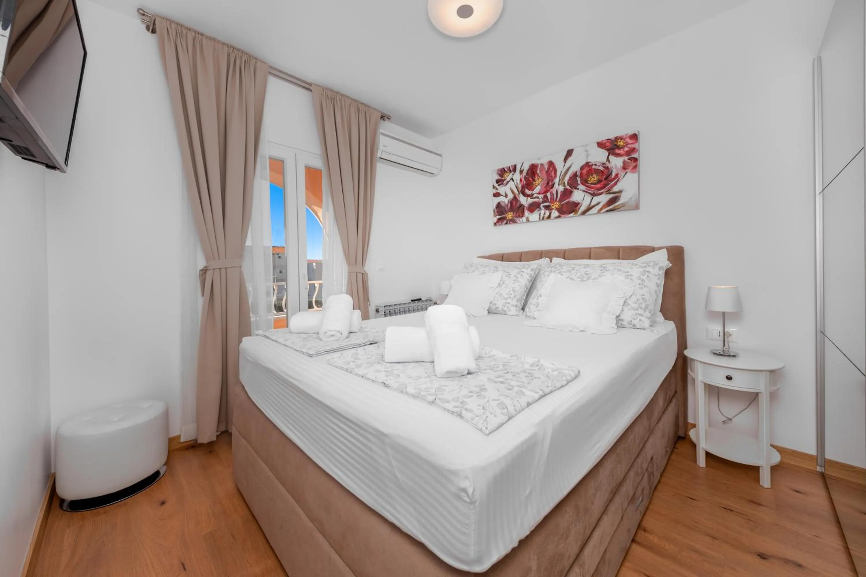 Bed in Villa Rossa