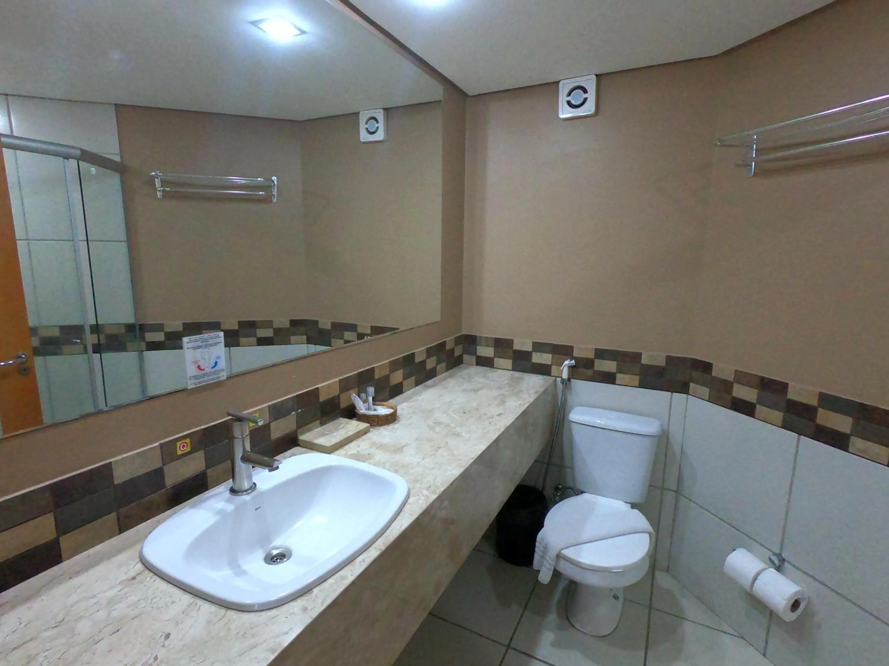 Bathroom in Pousada do Ipê