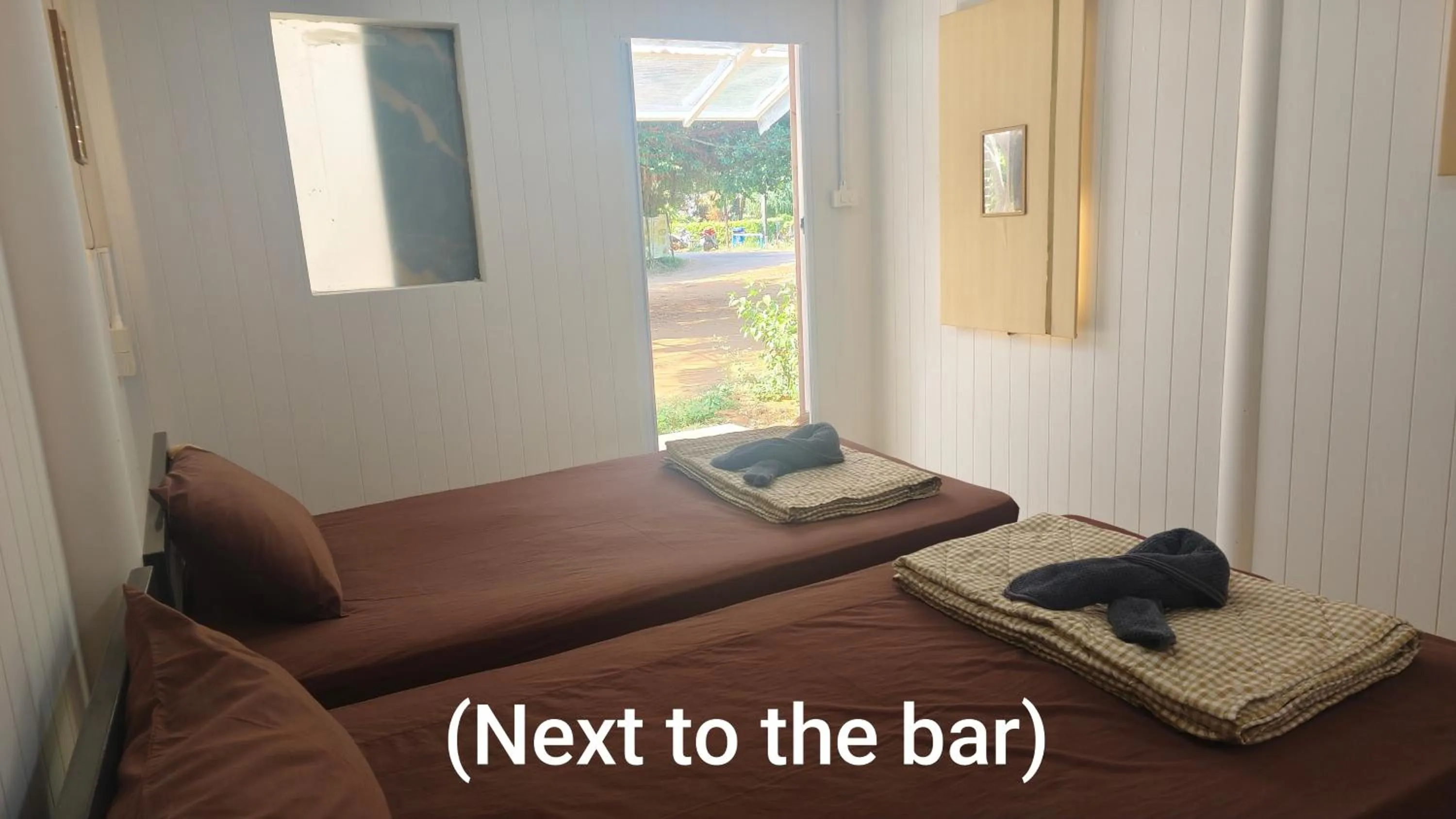 Bed in Monkey Island Resort Koh Mak