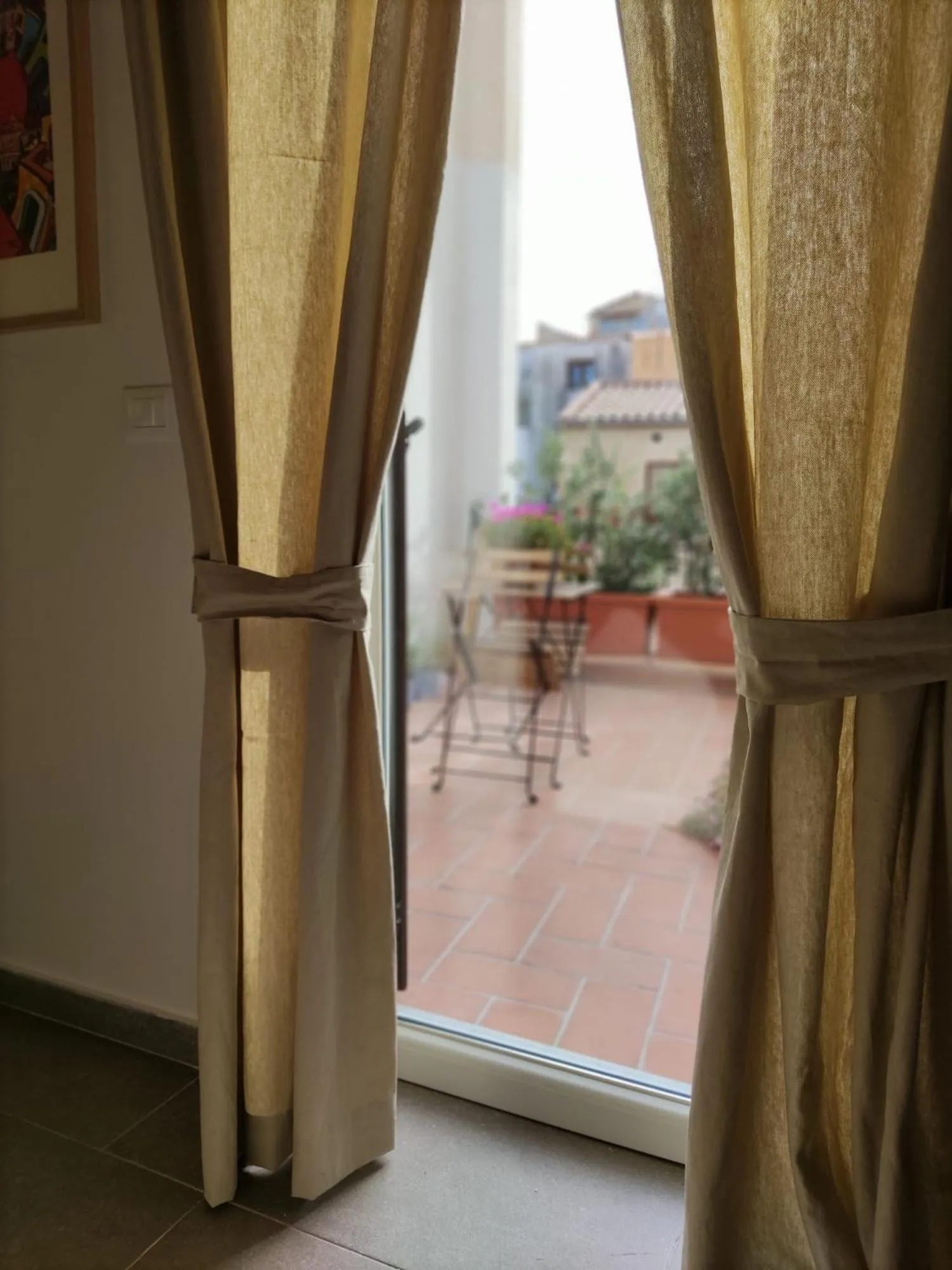 Balcony/Terrace in B&B Cala Peppa