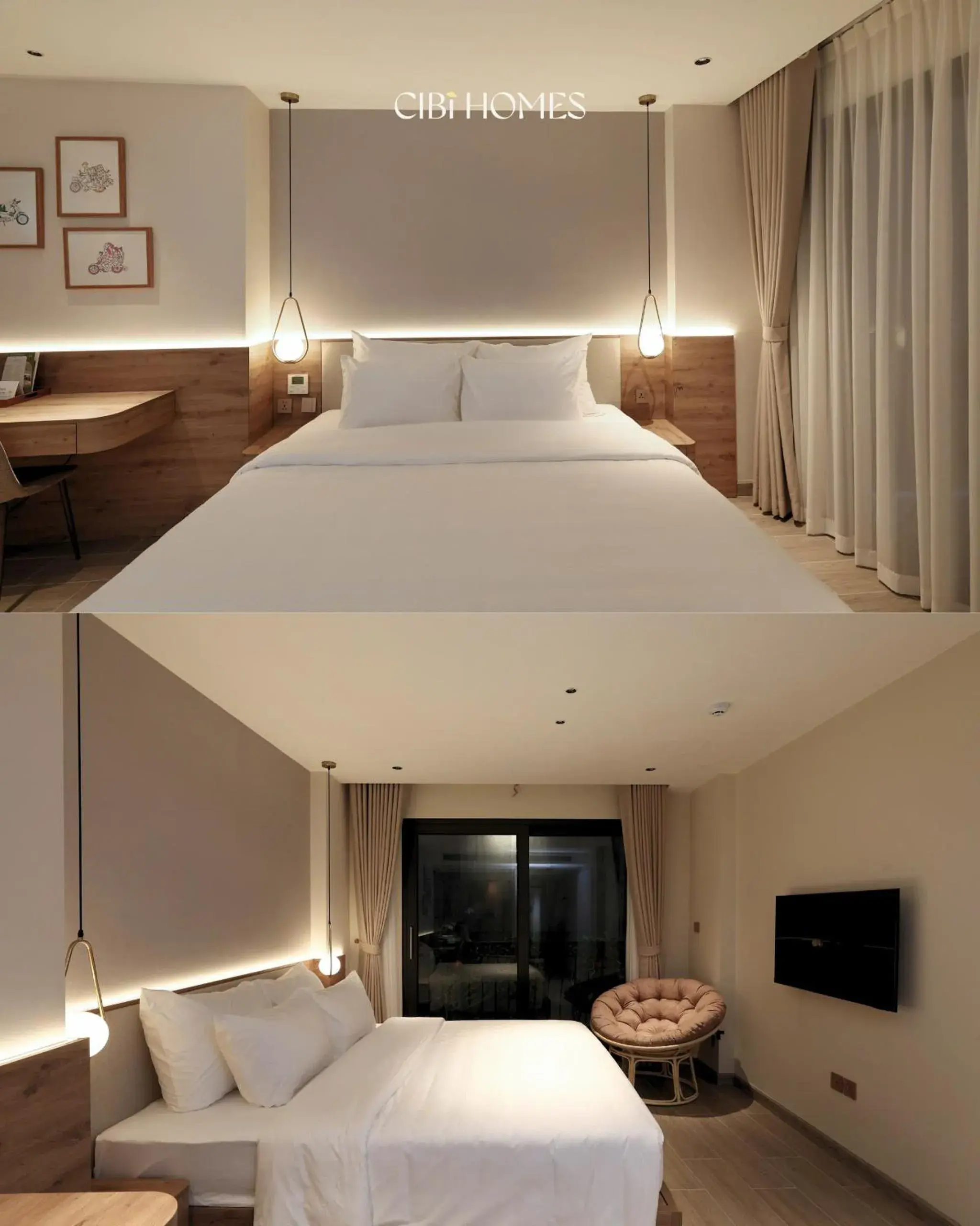 Deluxe Double Room - single occupancy in CIBI Homes - Hanoi Central Living Space Deluxe Double Room - single occupancy in CIBI Homes - Hanoi Central Living Space