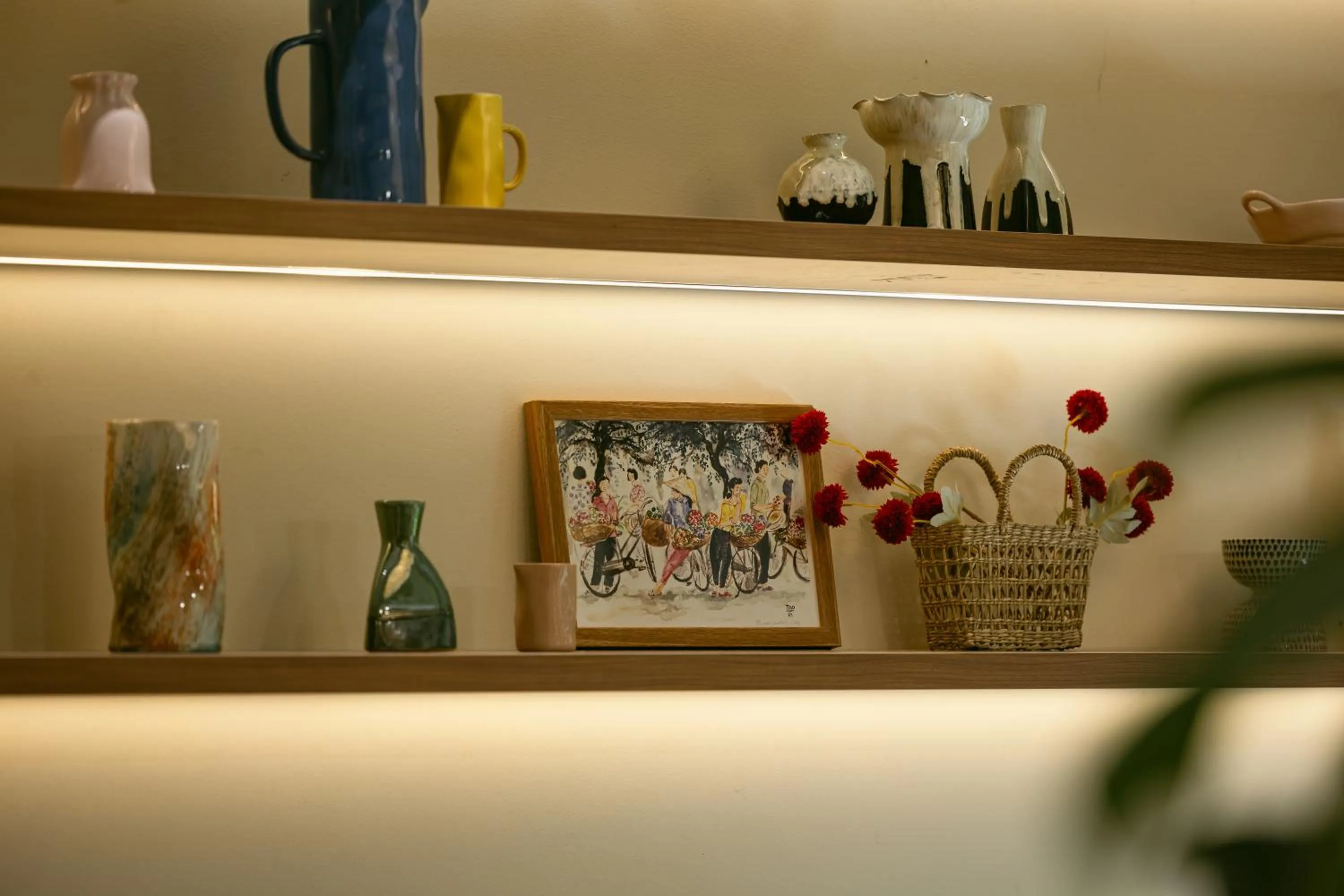 Decorative detail in CIBI Homes - Hanoi Central Living Space