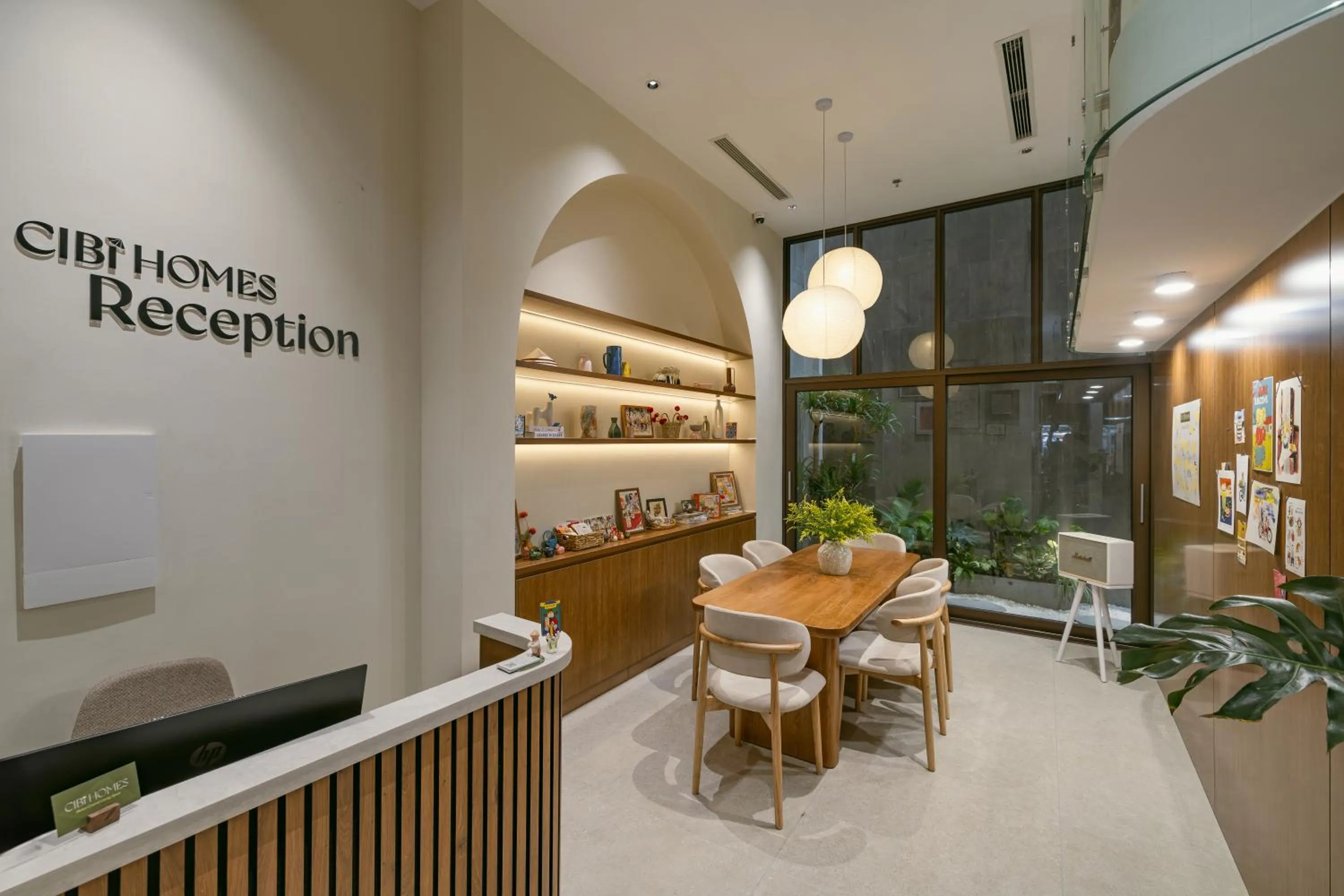Lobby or reception in CIBI Homes - Hanoi Central Living Space