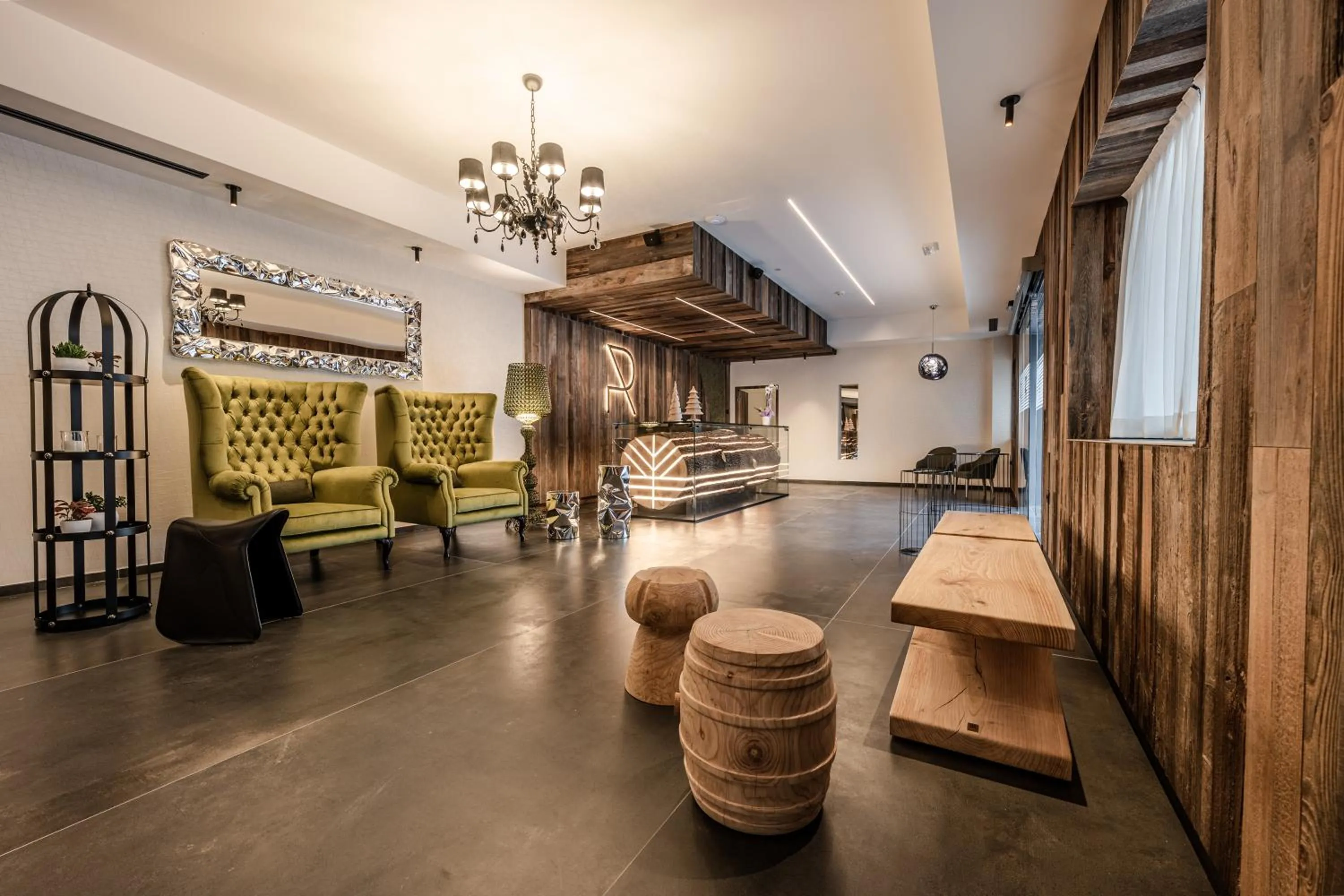 Lobby or reception in Hotel Ravelli Luxury Spa