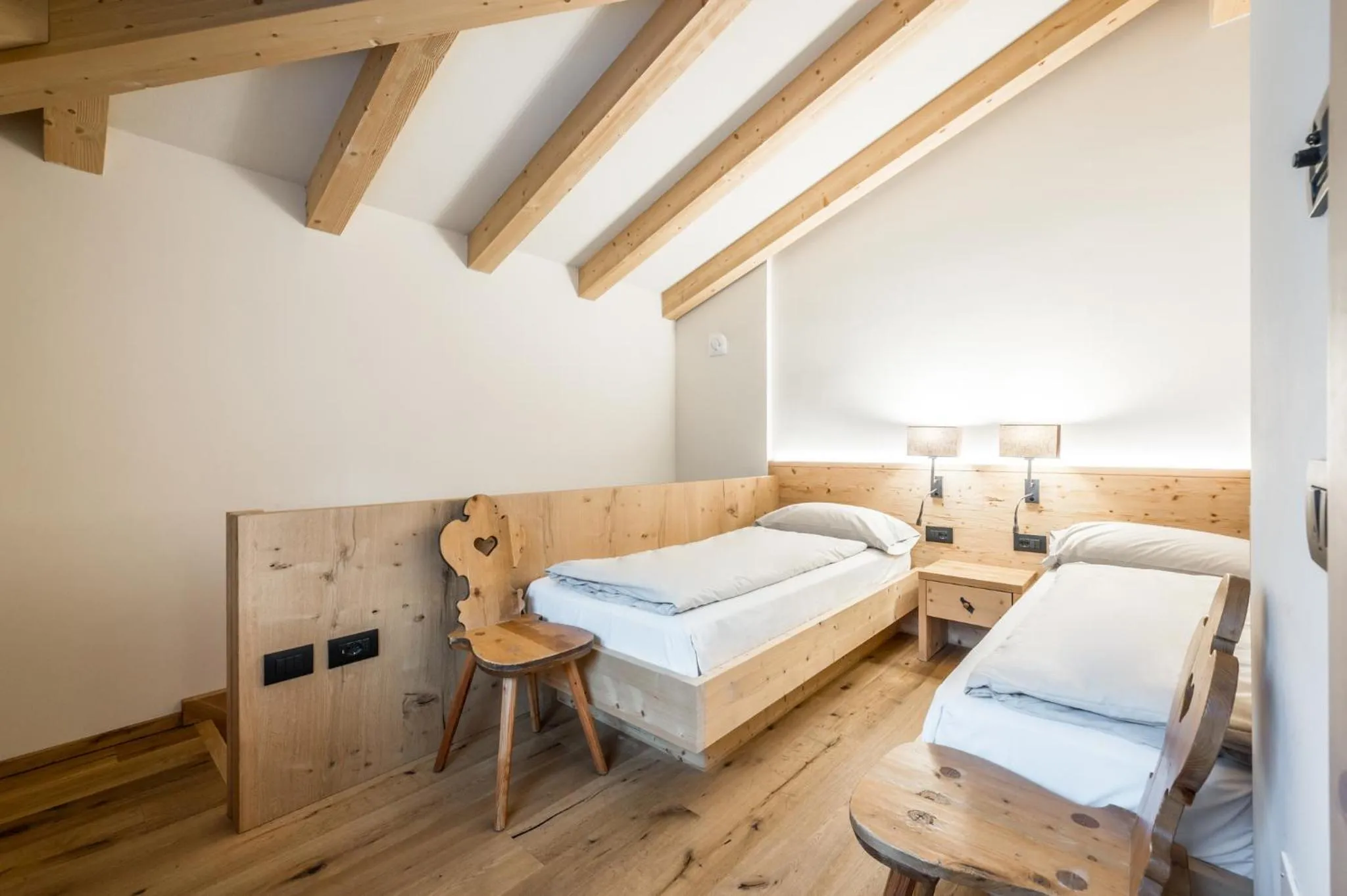 Bed in Hotel Ravelli Luxury Spa