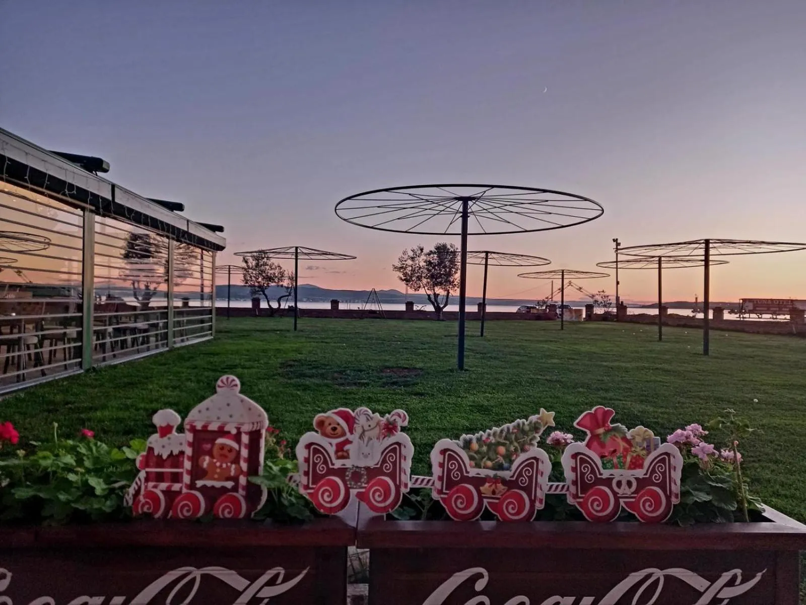 Garden in Hotel Milestone1915