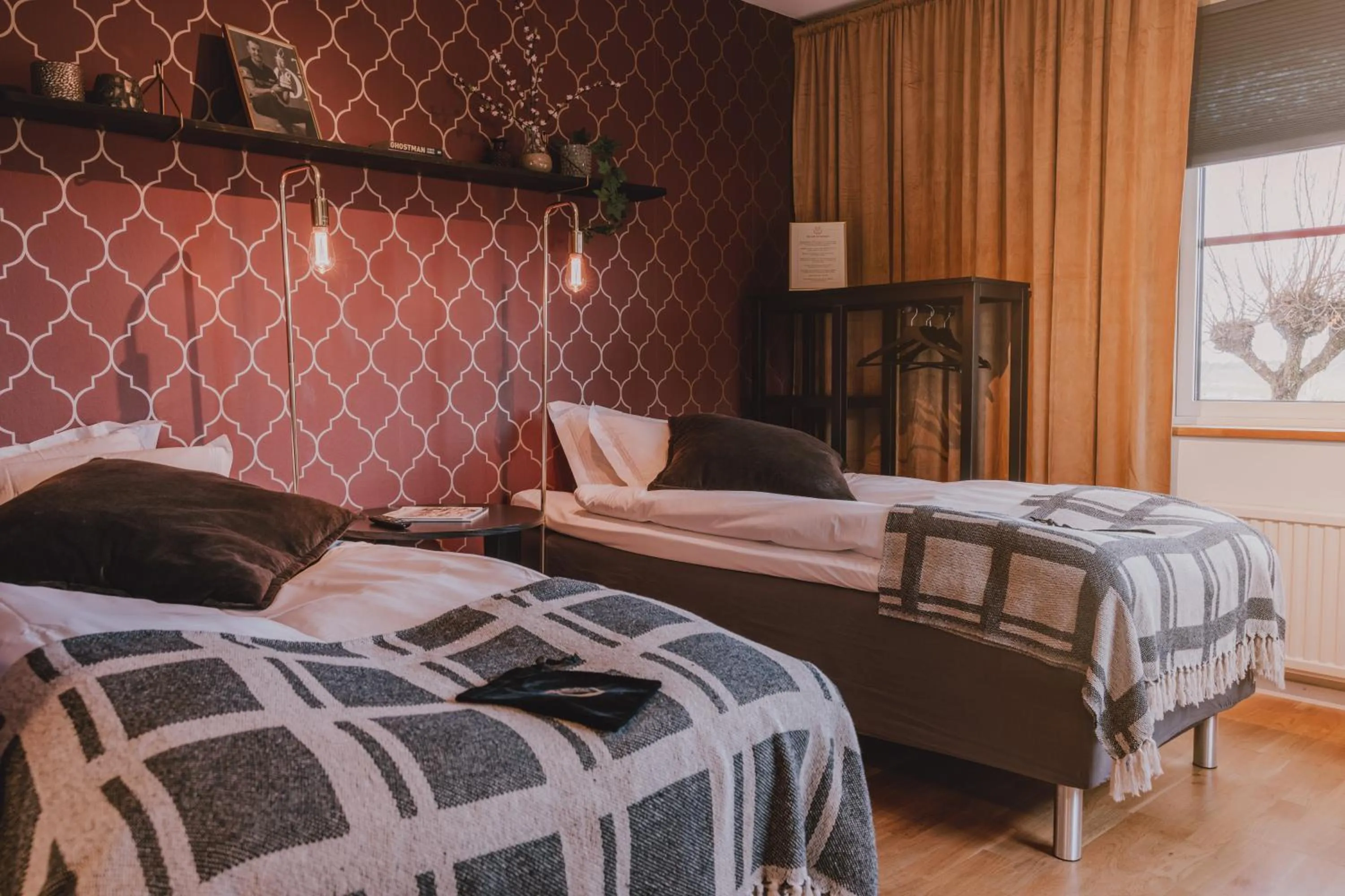 Bed in Bjäre Golfklubb Hotel & Lodge