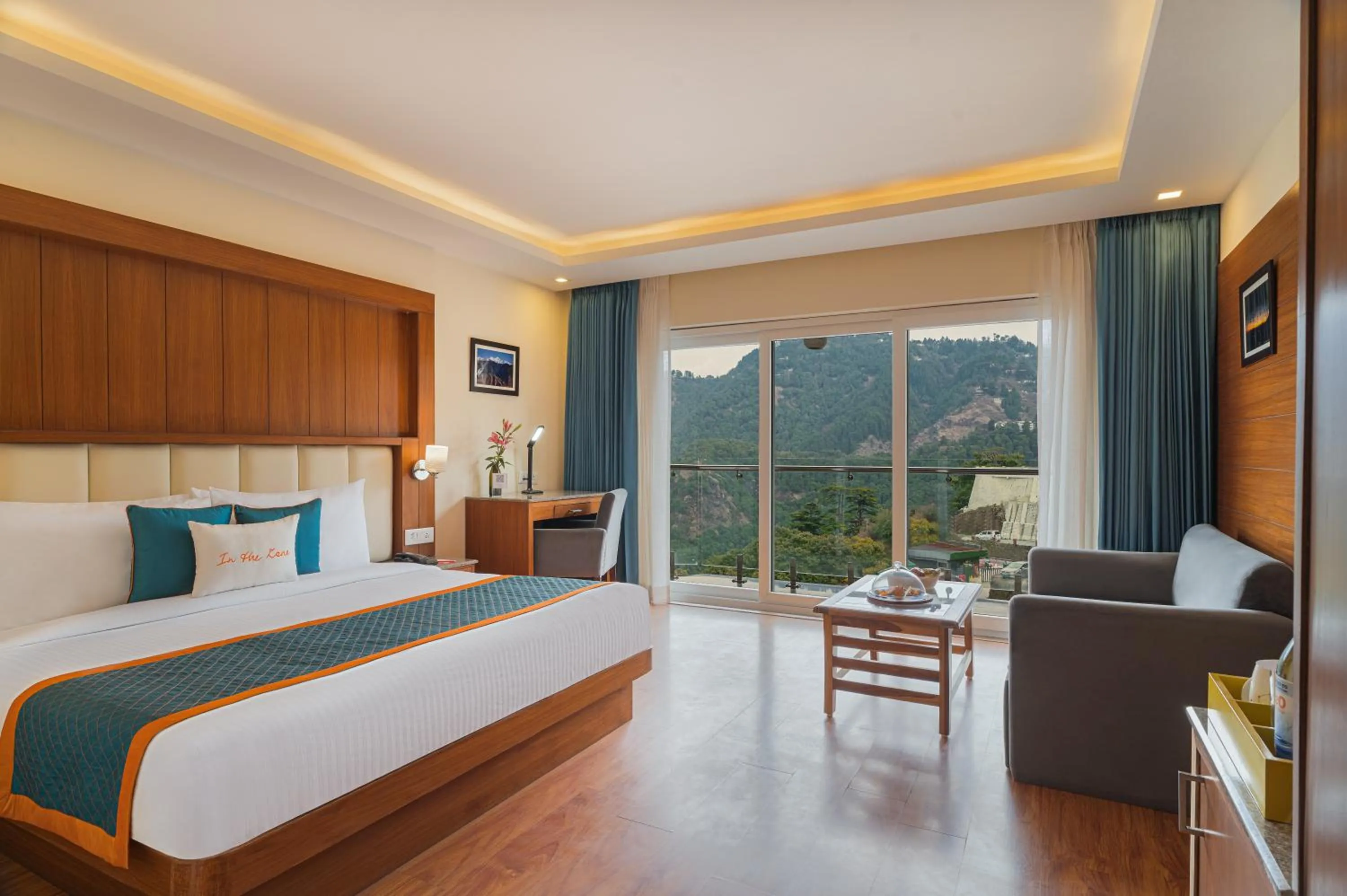 Balcony/Terrace, Bed in Zone Connect by The Park Mussoorie