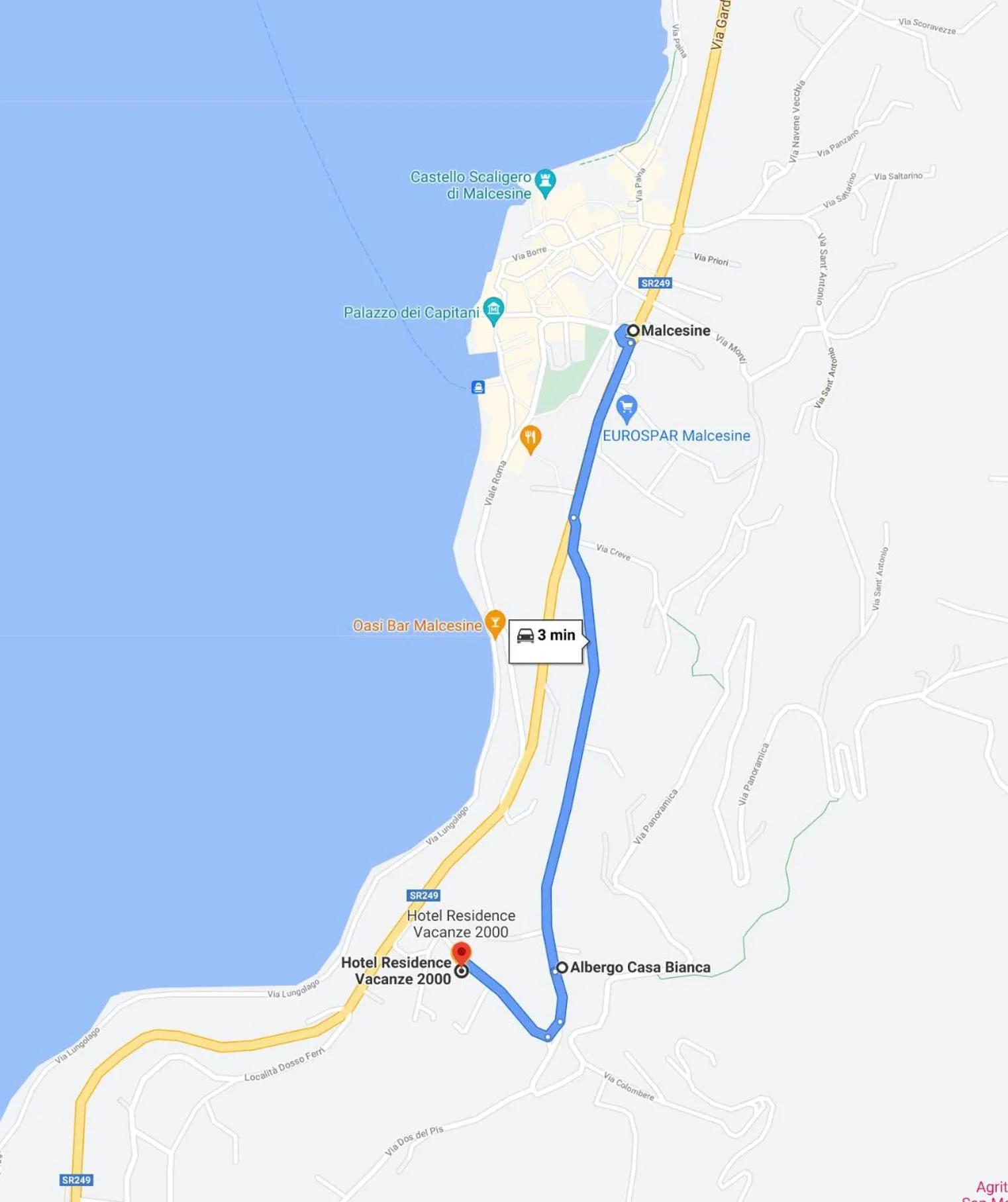 Text overlay in Hotel Vacanze 2000 - Adults Only