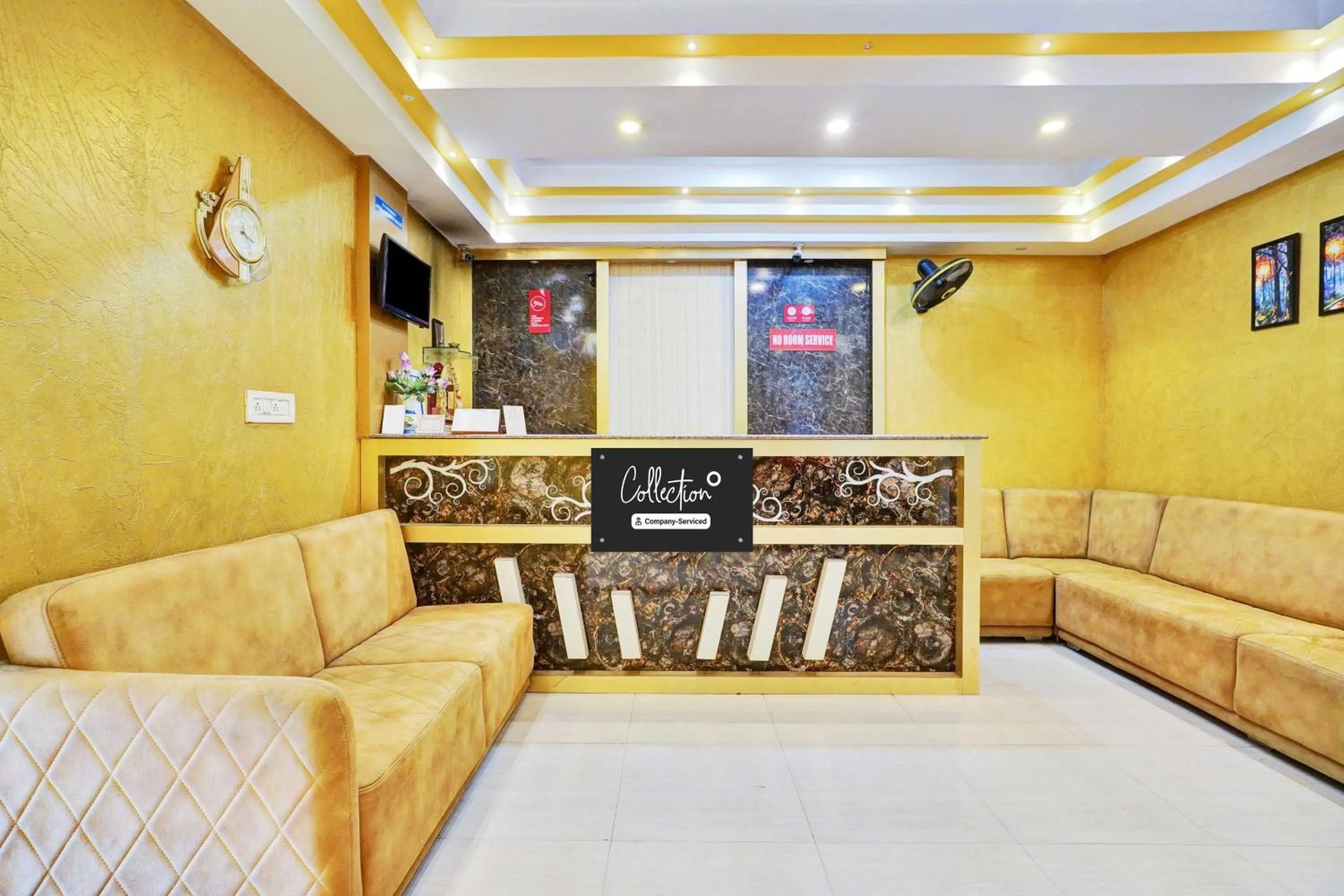 Lobby or reception in Hotel O Kushal Nagar Near KSRTC Bus Stand