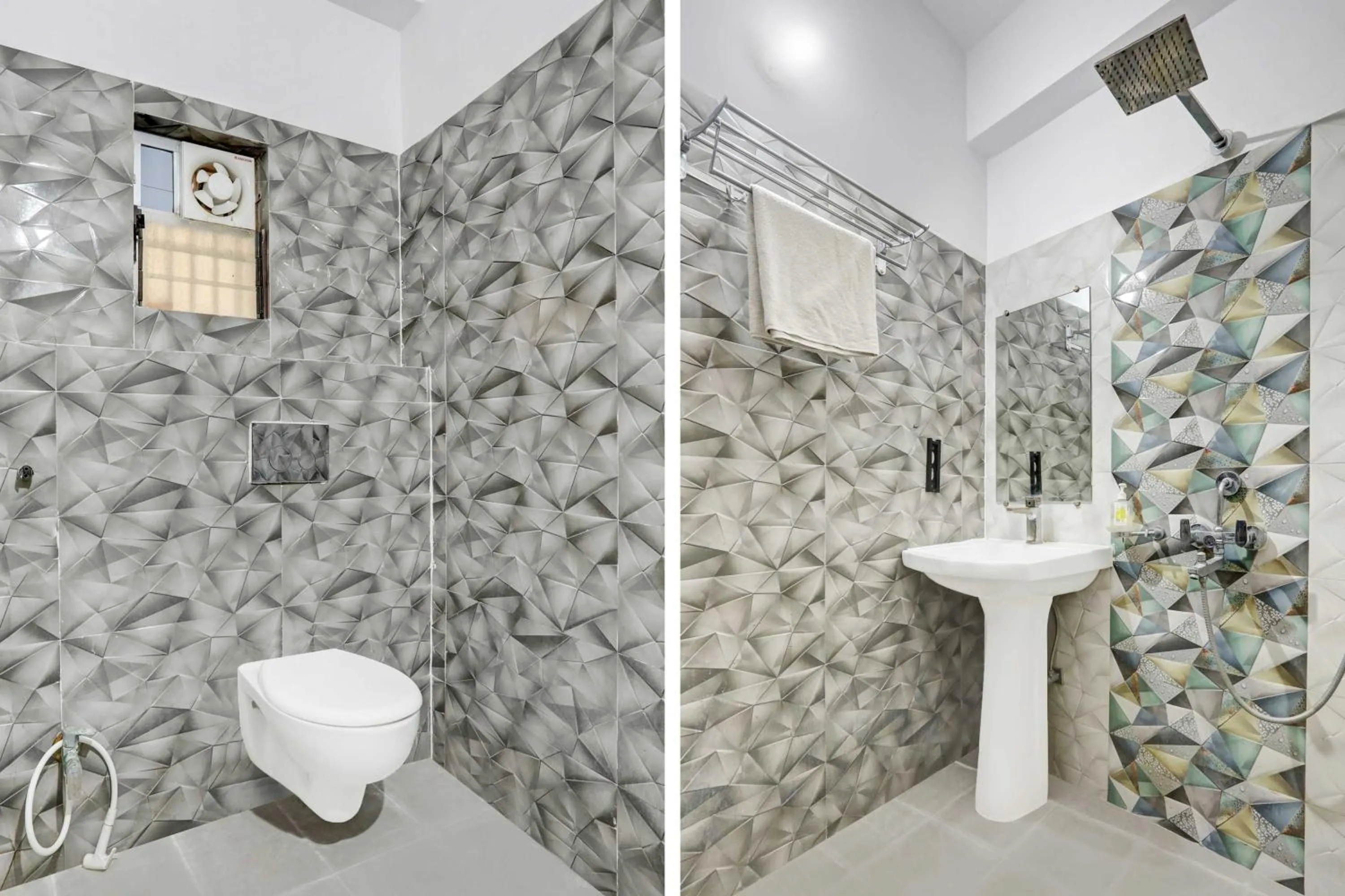 Bathroom in Hotel O Danapur Near Railway Station