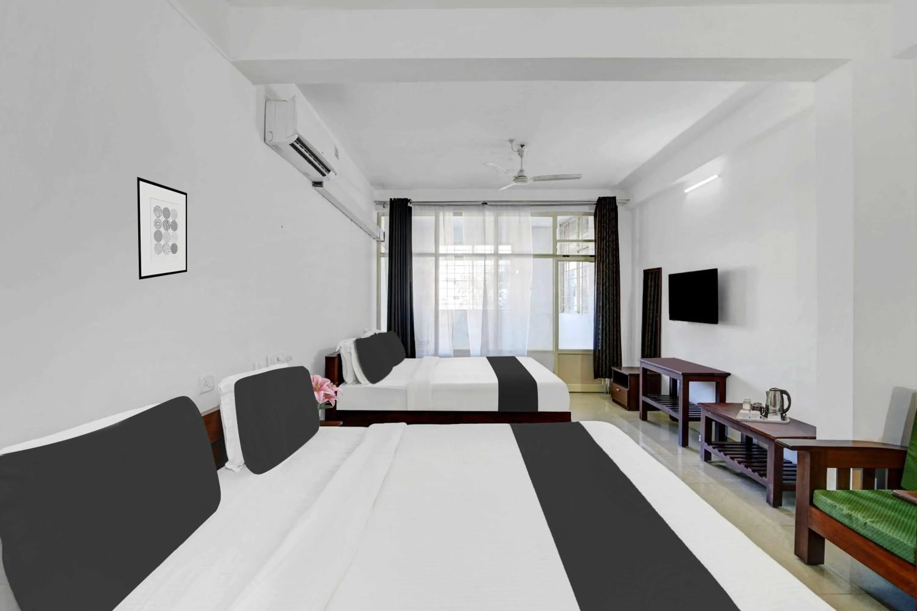 Bedroom, Bed in Hotel O KSRTC Madikeri Bus Terminal