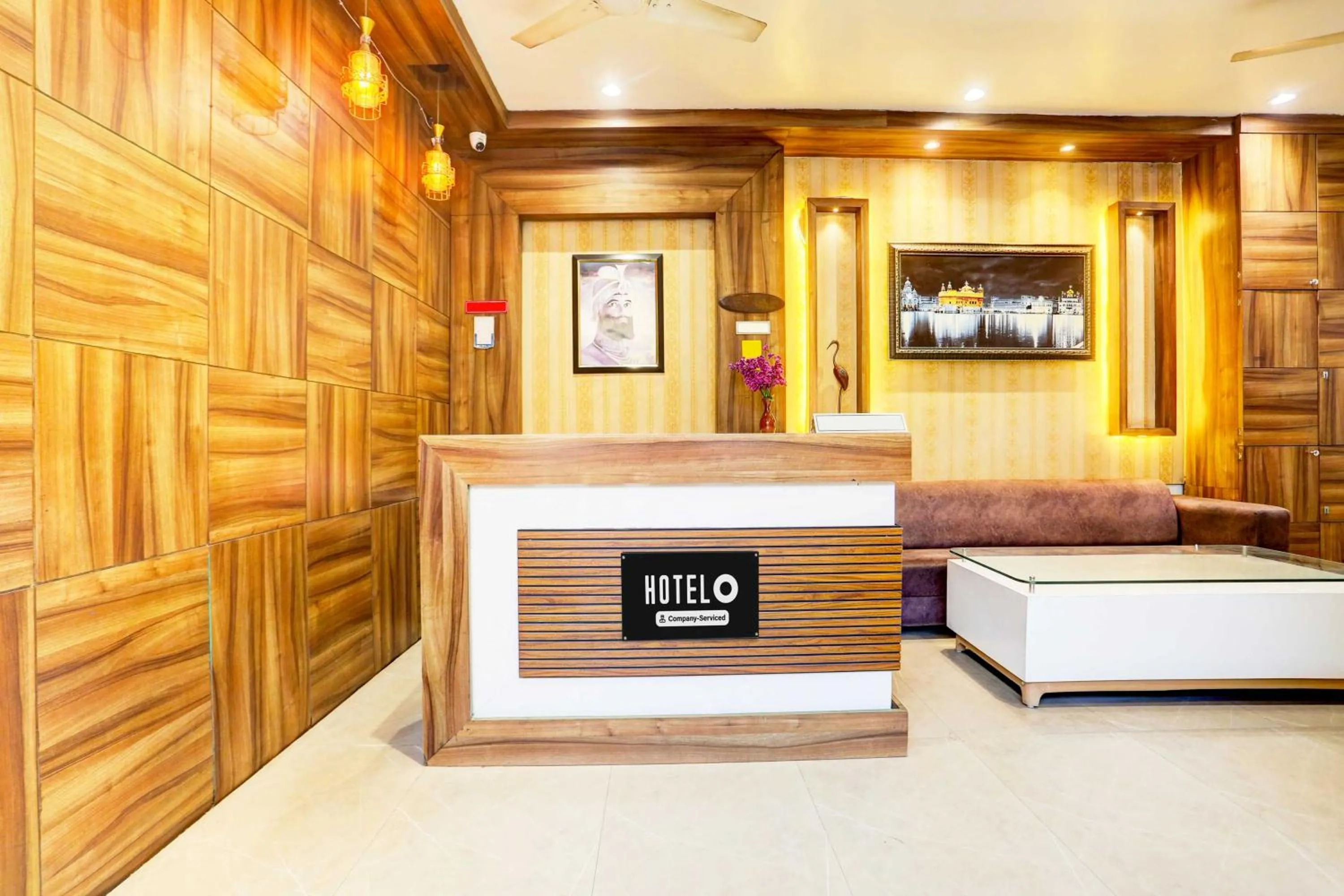 Lobby or reception in Hotel O Amritsar Bus Stand