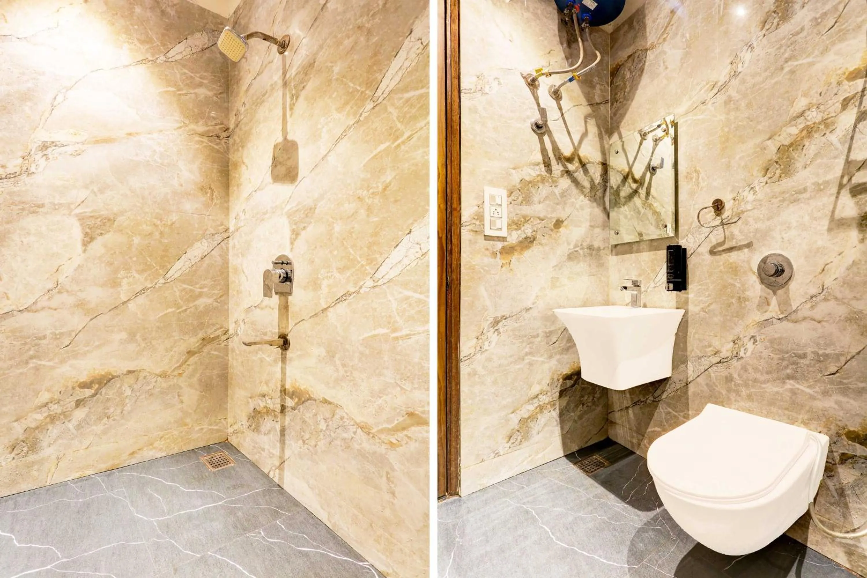 Bathroom in Hotel O Amritsar Bus Stand