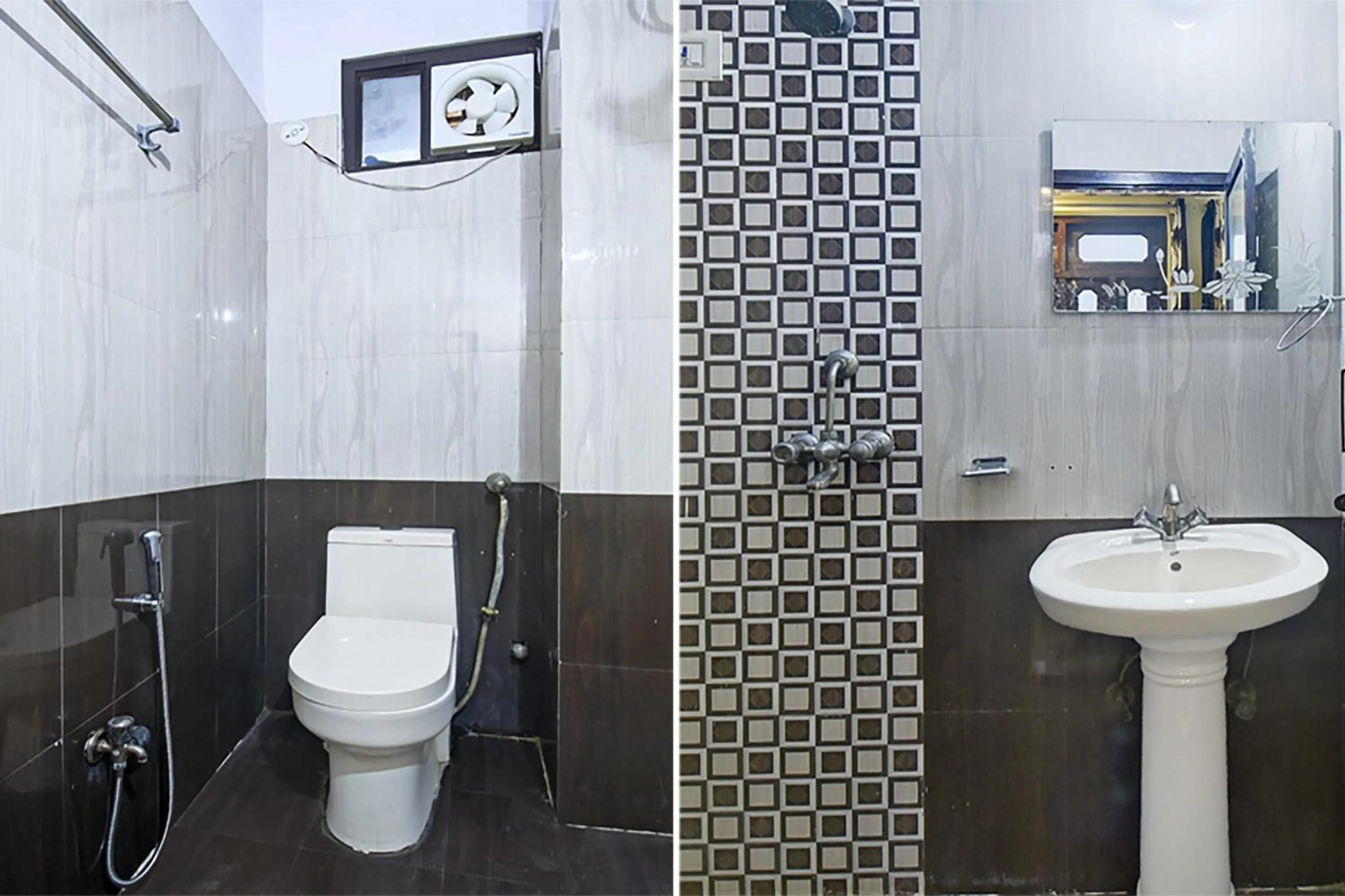 Bathroom in Hotel O Ramgarh Mod Near Hawa Mahal