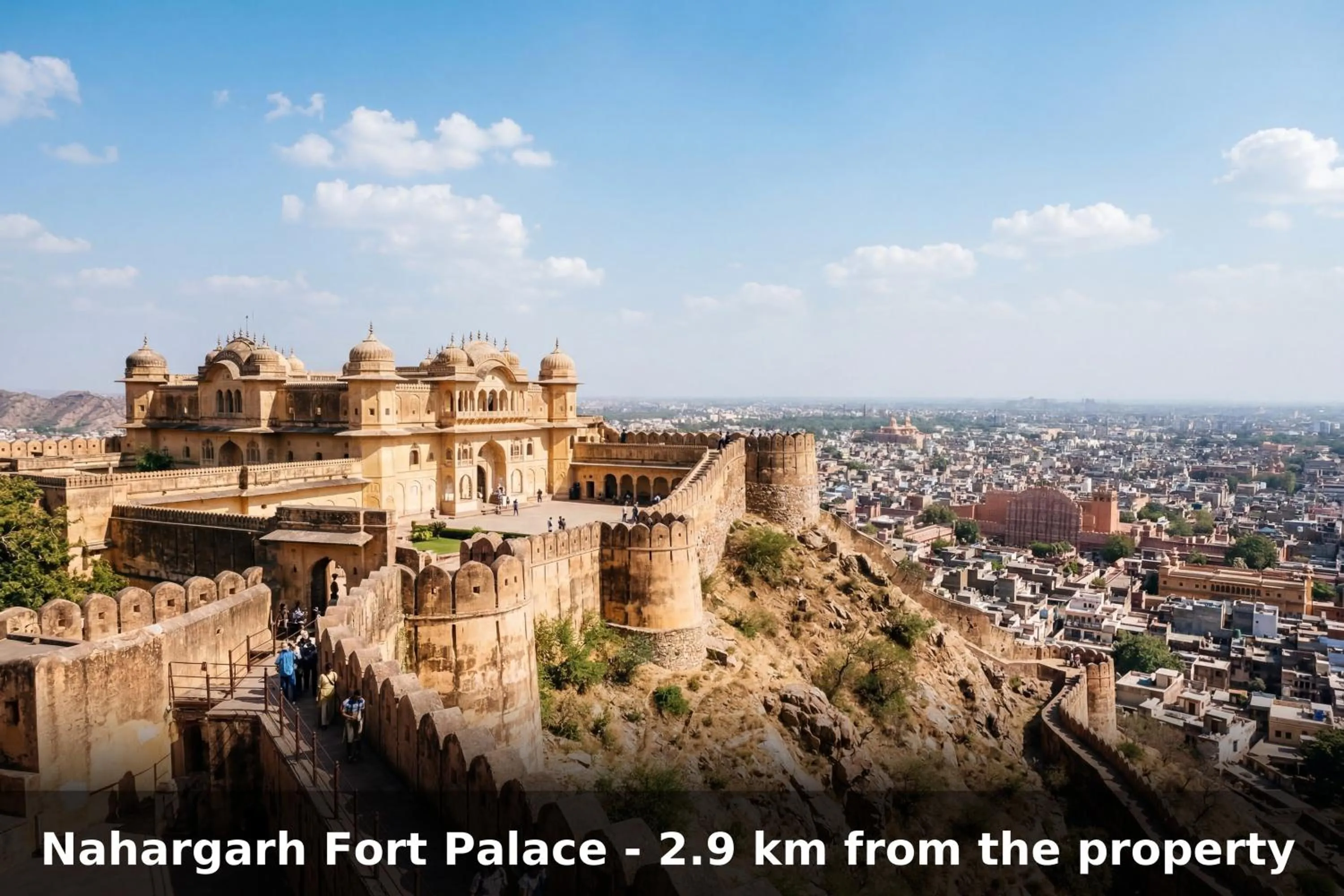 Nearby landmark in Hotel O Ramgarh Mod Near Hawa Mahal