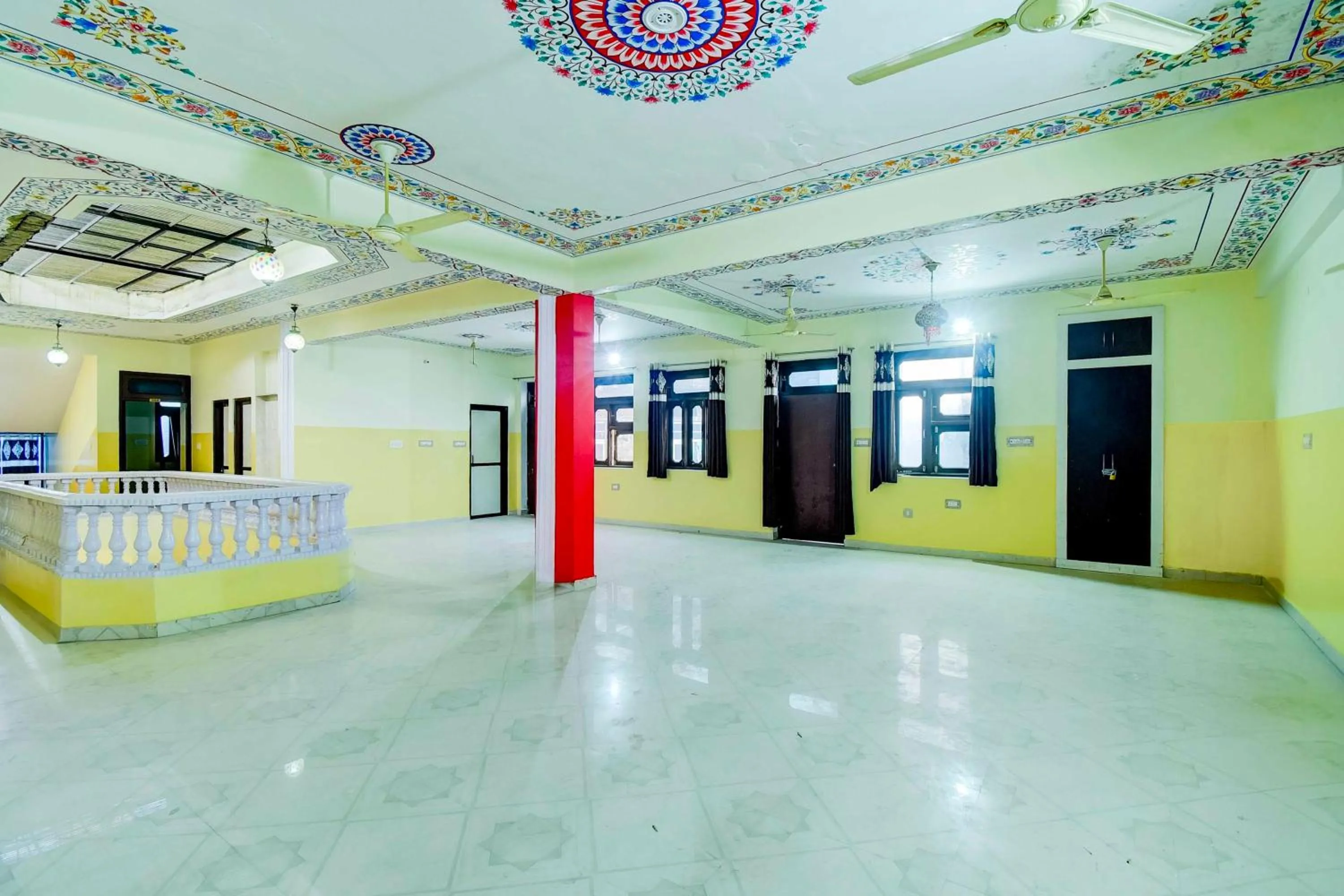 Lobby or reception, Bed in Hotel O Ramgarh Mod Near Hawa Mahal