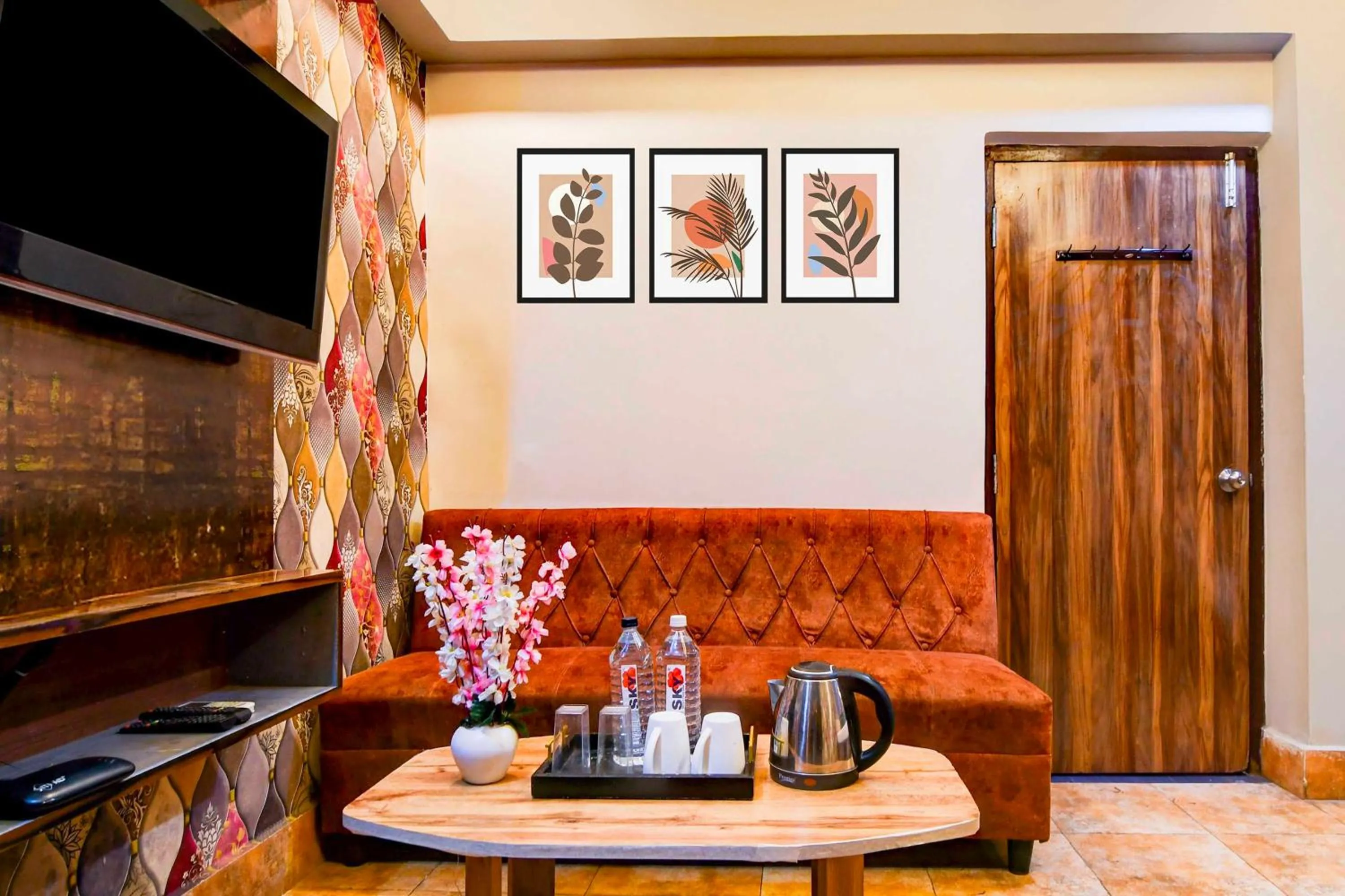 Living room in Super Hotel O Kolkata Quest Mall