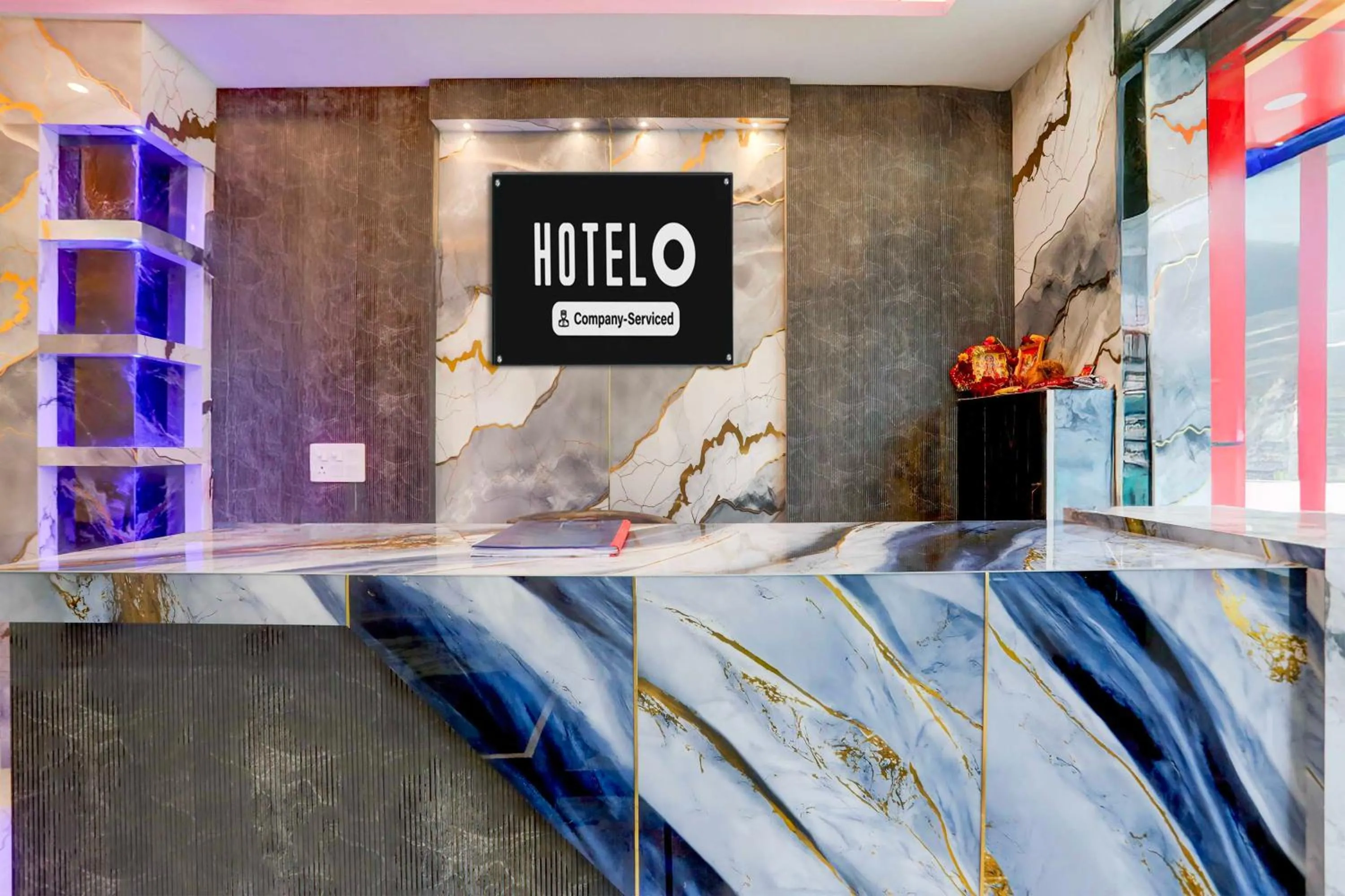 Lobby or reception in Hotel O Prayagraj Subedarganj Railway Station