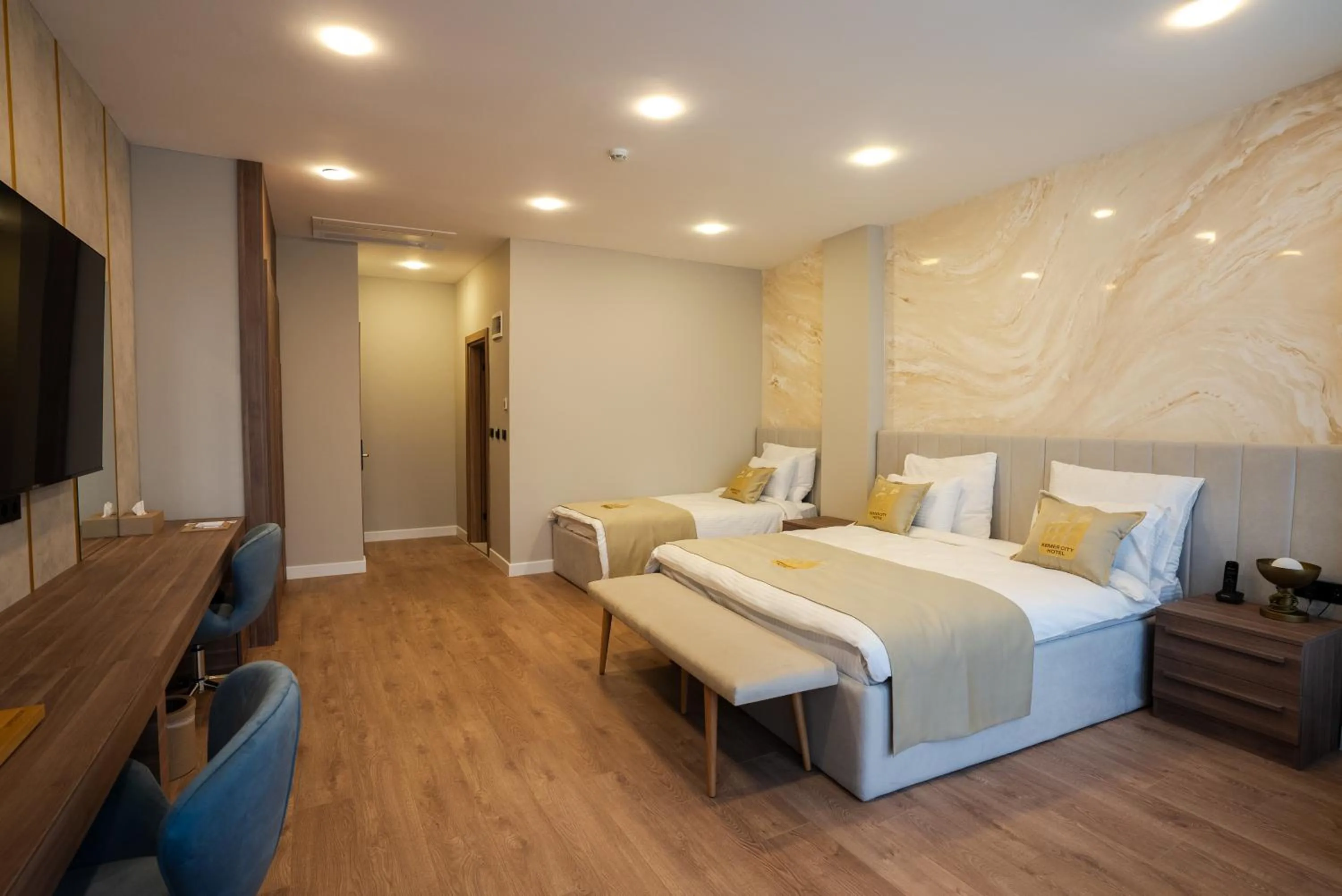 Bed in Kemer City Hotel İstanbul Airport