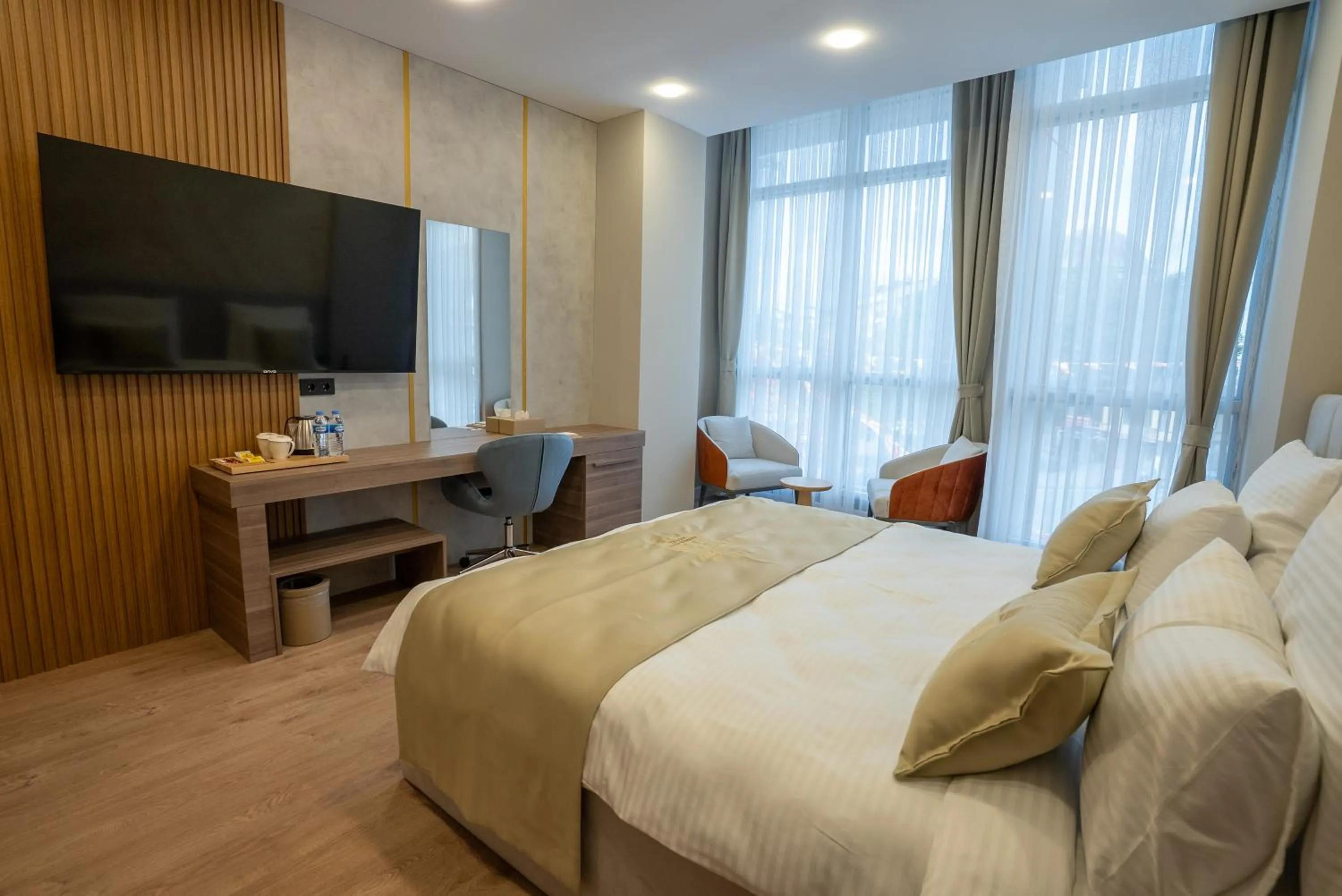 Bed in Kemer City Hotel İstanbul Airport