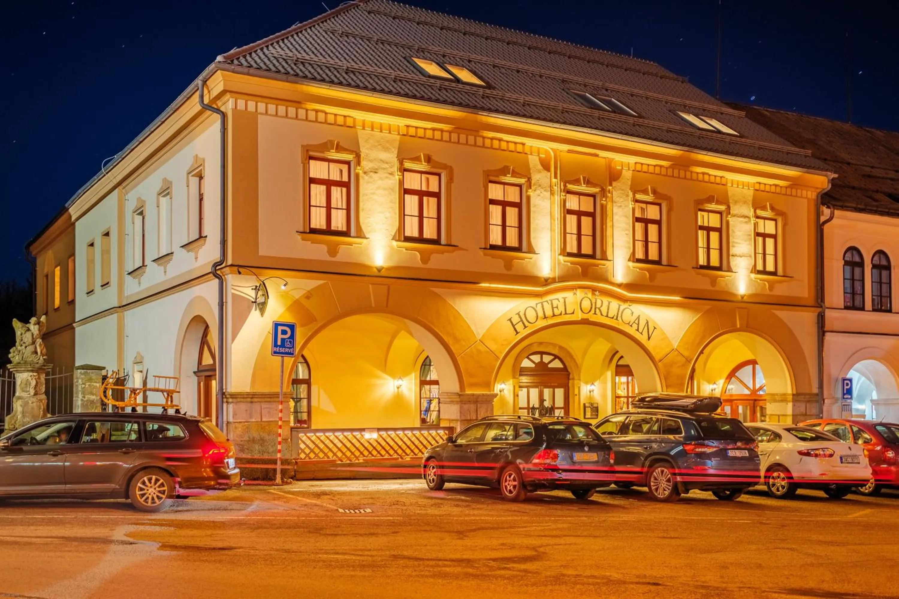 Property building in Hotel Orličan
