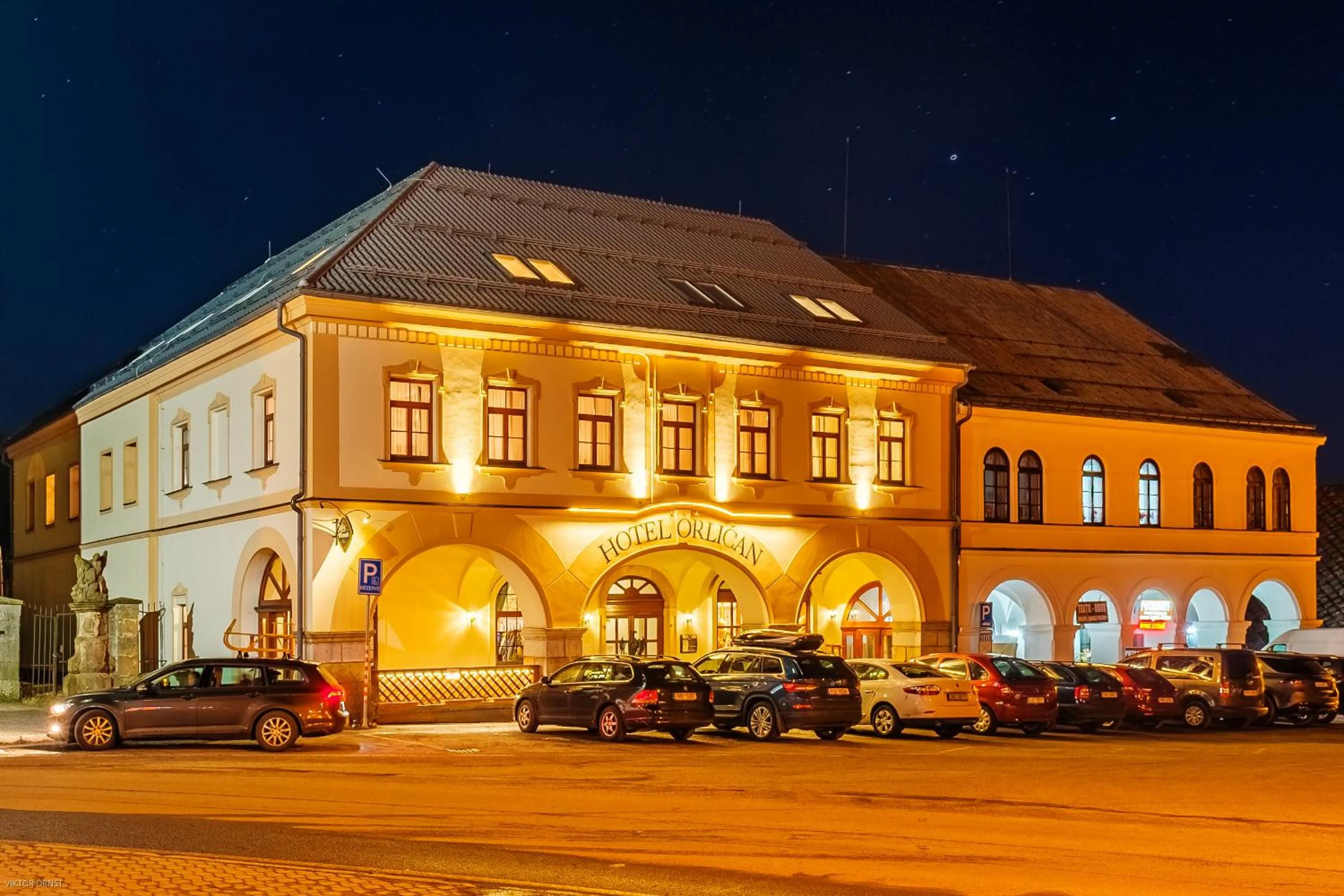 Property building in Hotel Orličan
