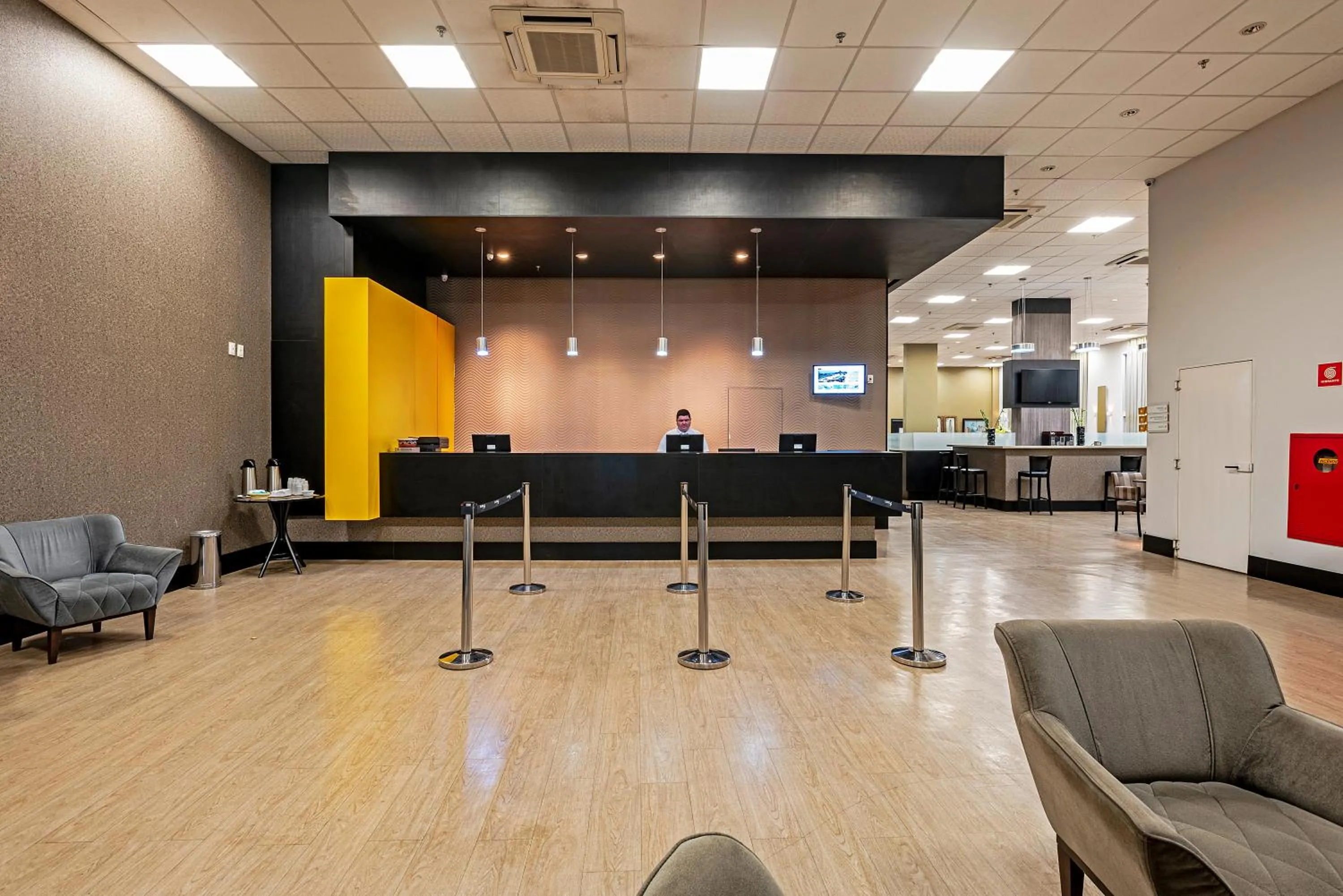 Lobby or reception in Slim Cuiabá Aeroporto