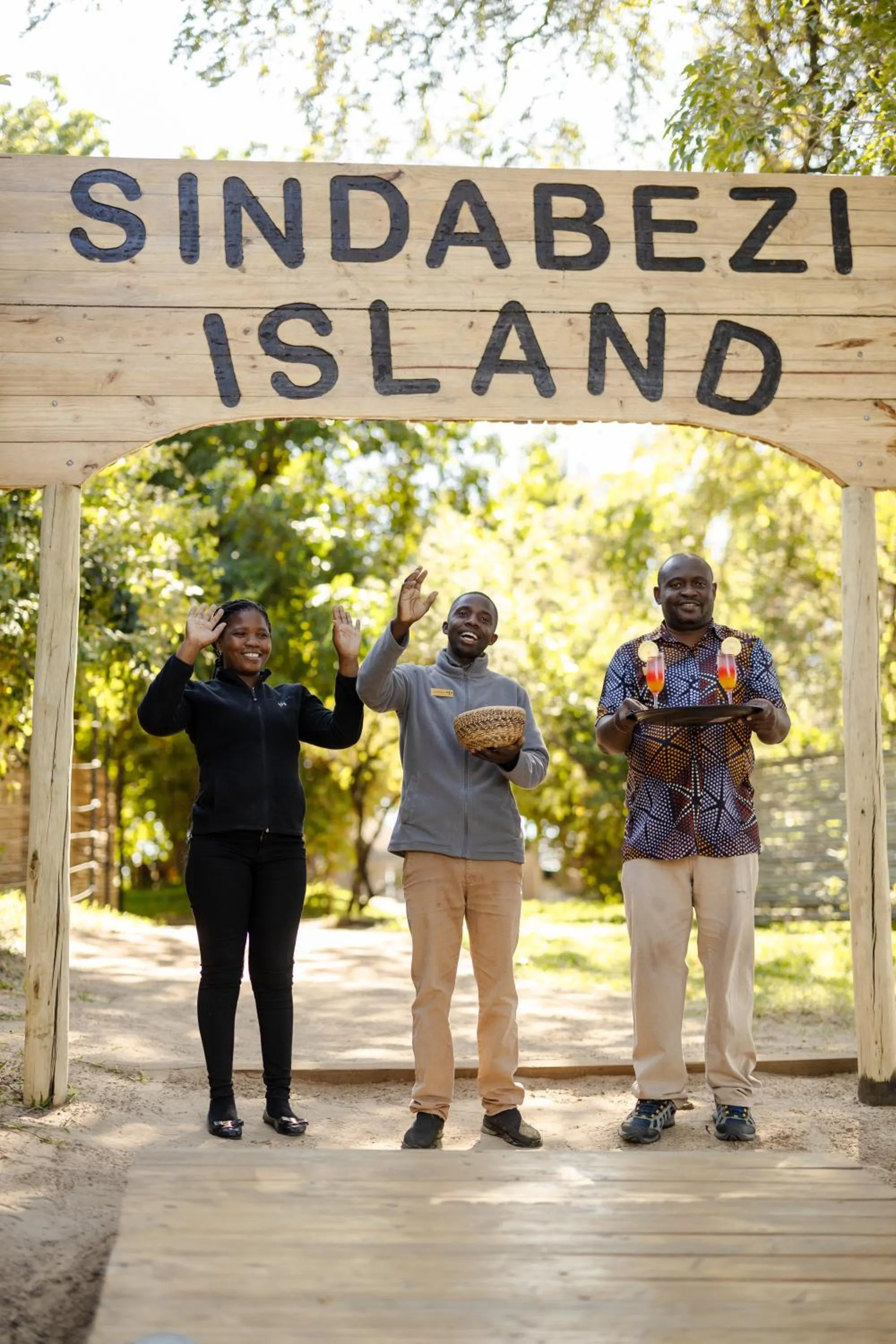 Property building in Sindabezi Island Camp