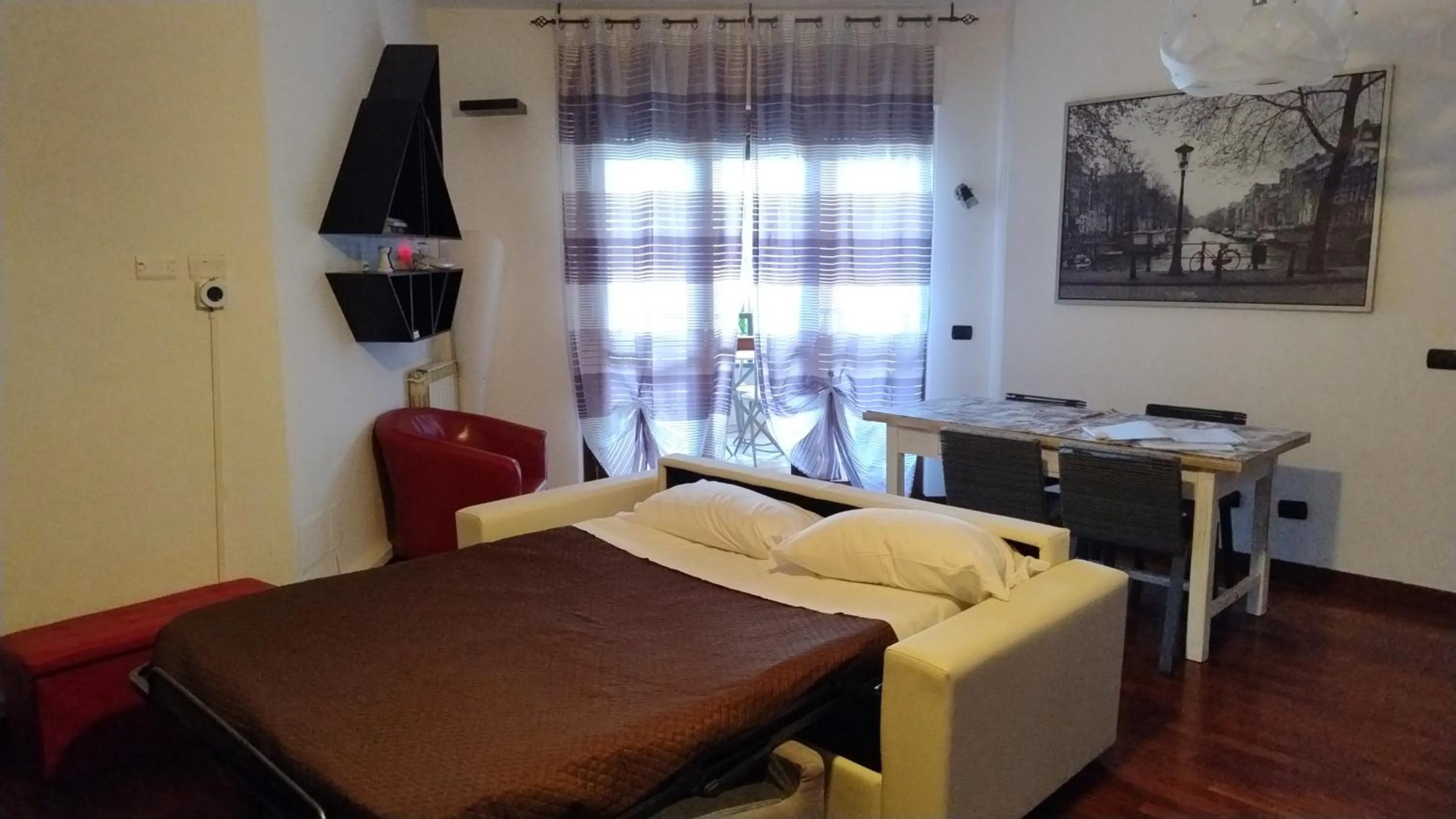 Bed in Domus Fiera di Roma Village