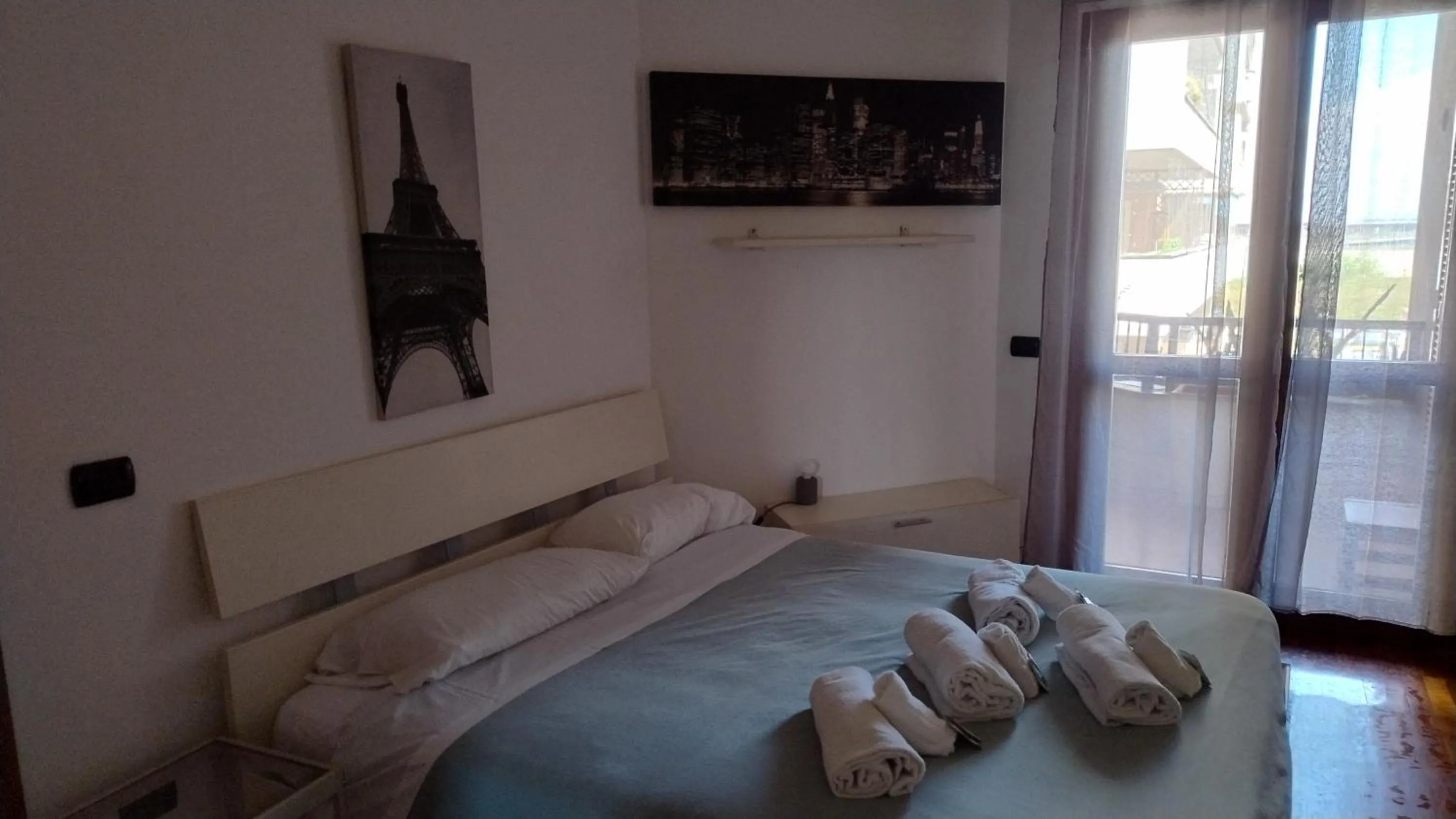 Bed in Domus Fiera di Roma Village