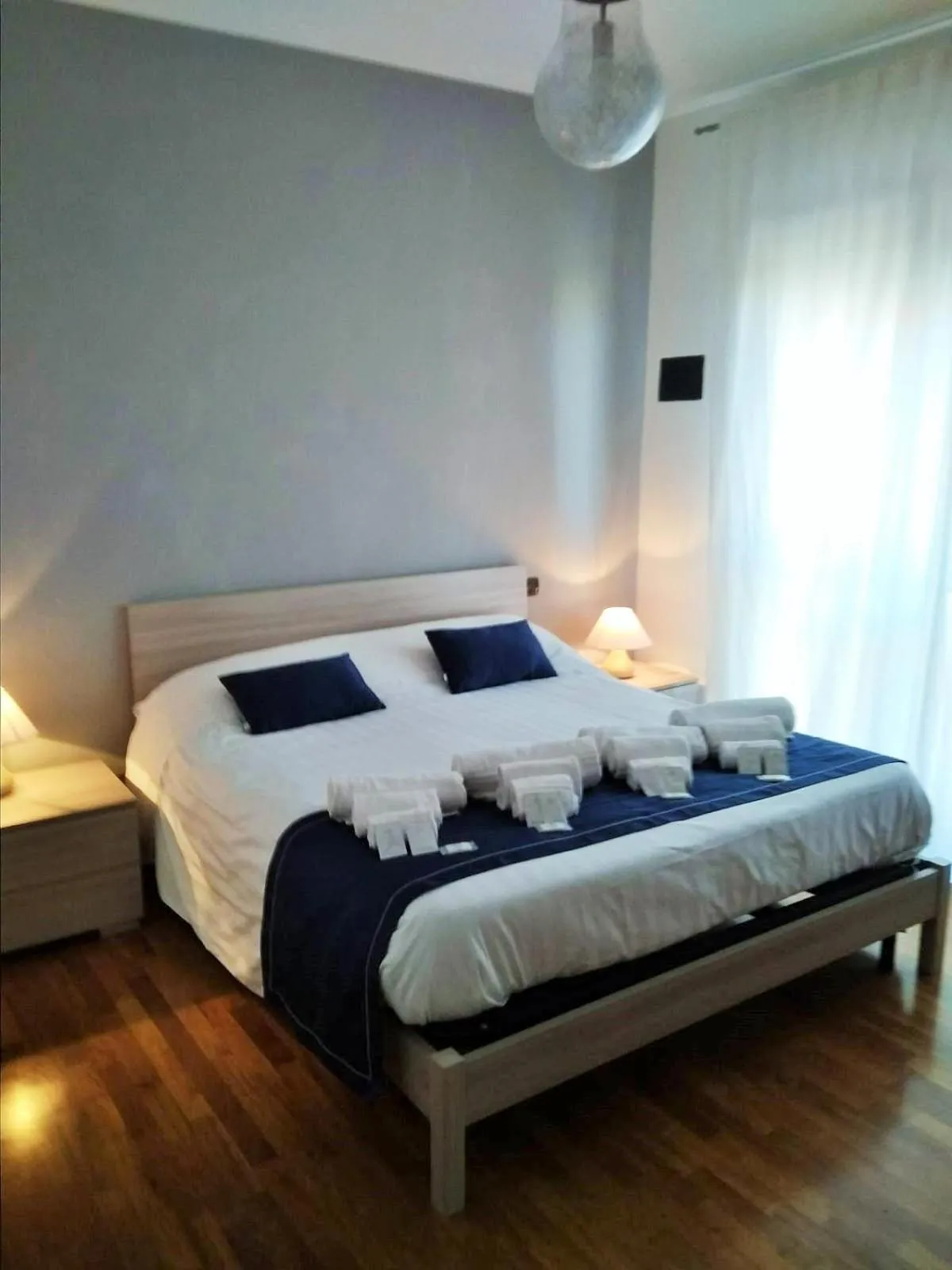 Bed in Domus Fiera di Roma Village