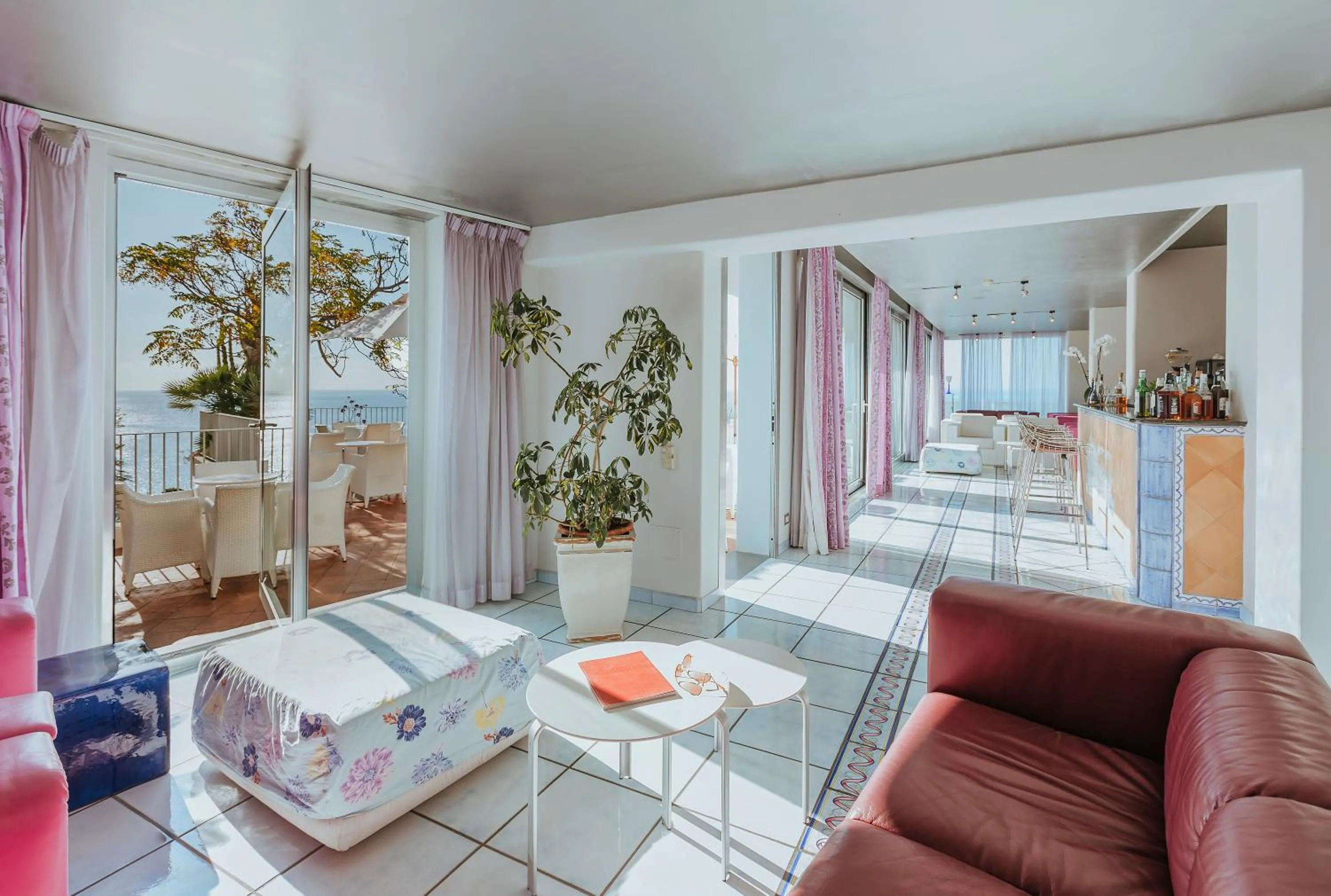 Balcony/Terrace, Bed in Hotel San Giorgio Terme