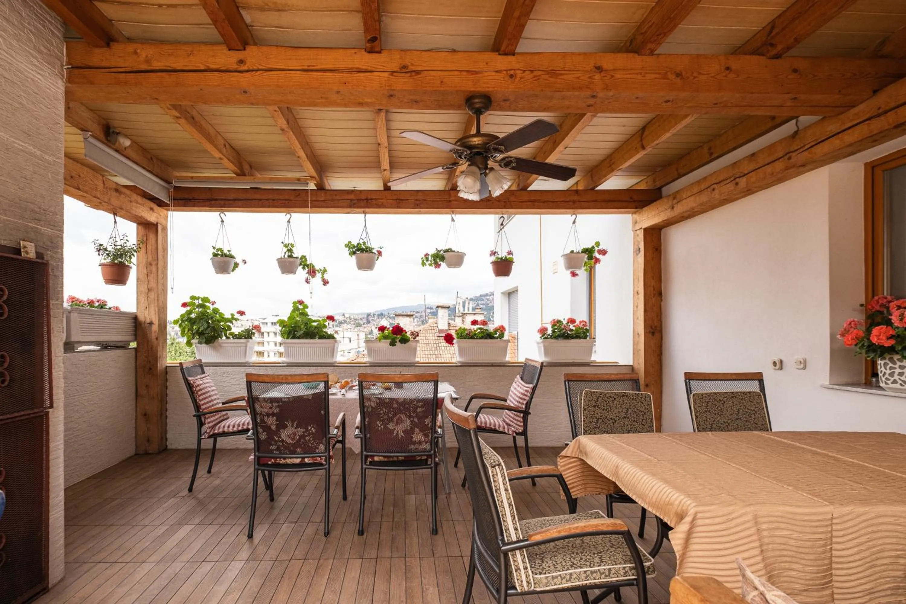 Balcony/Terrace in Guesthouse Rose