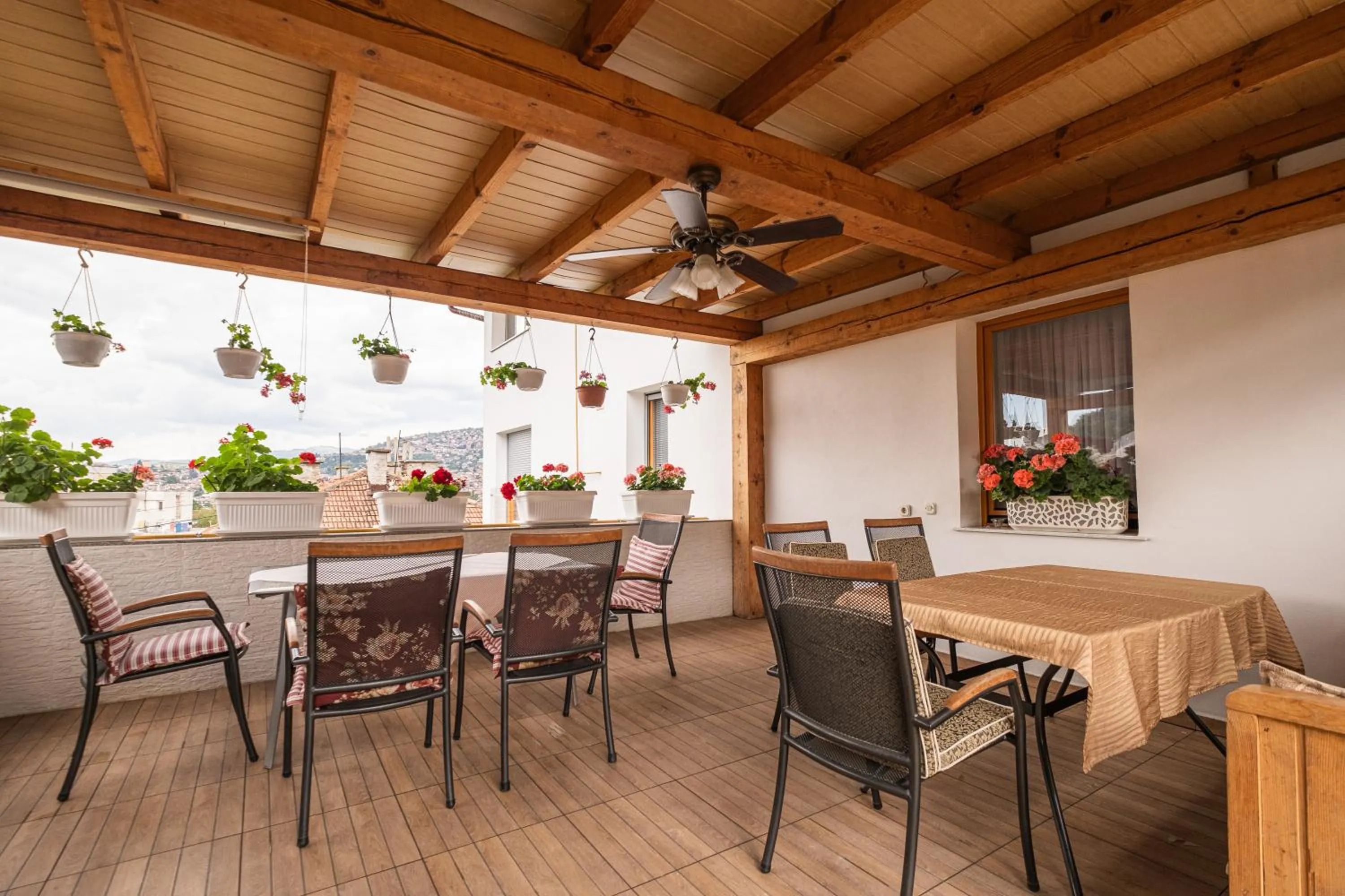 Balcony/Terrace in Guesthouse Rose