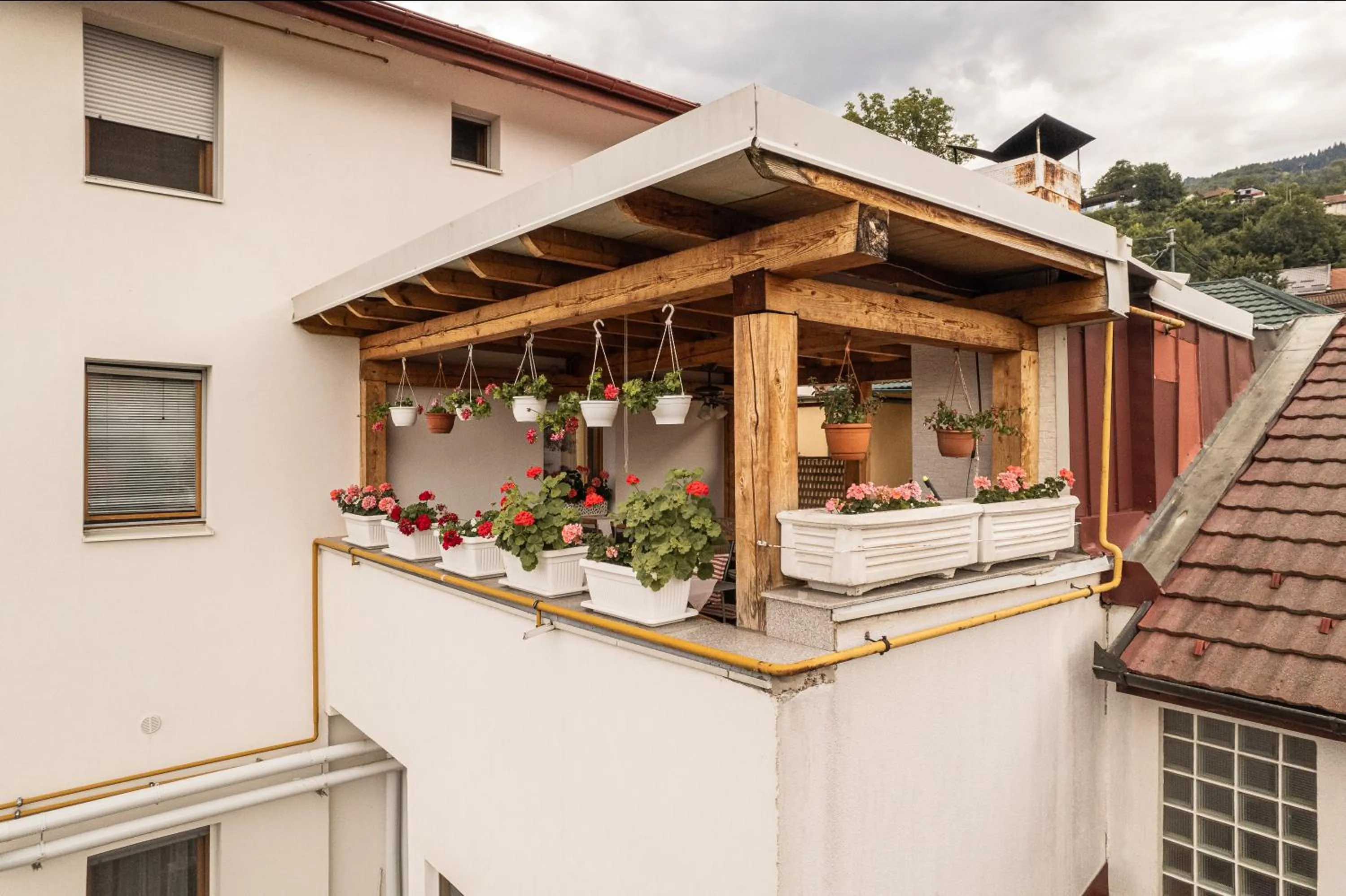 Property building in Guesthouse Rose