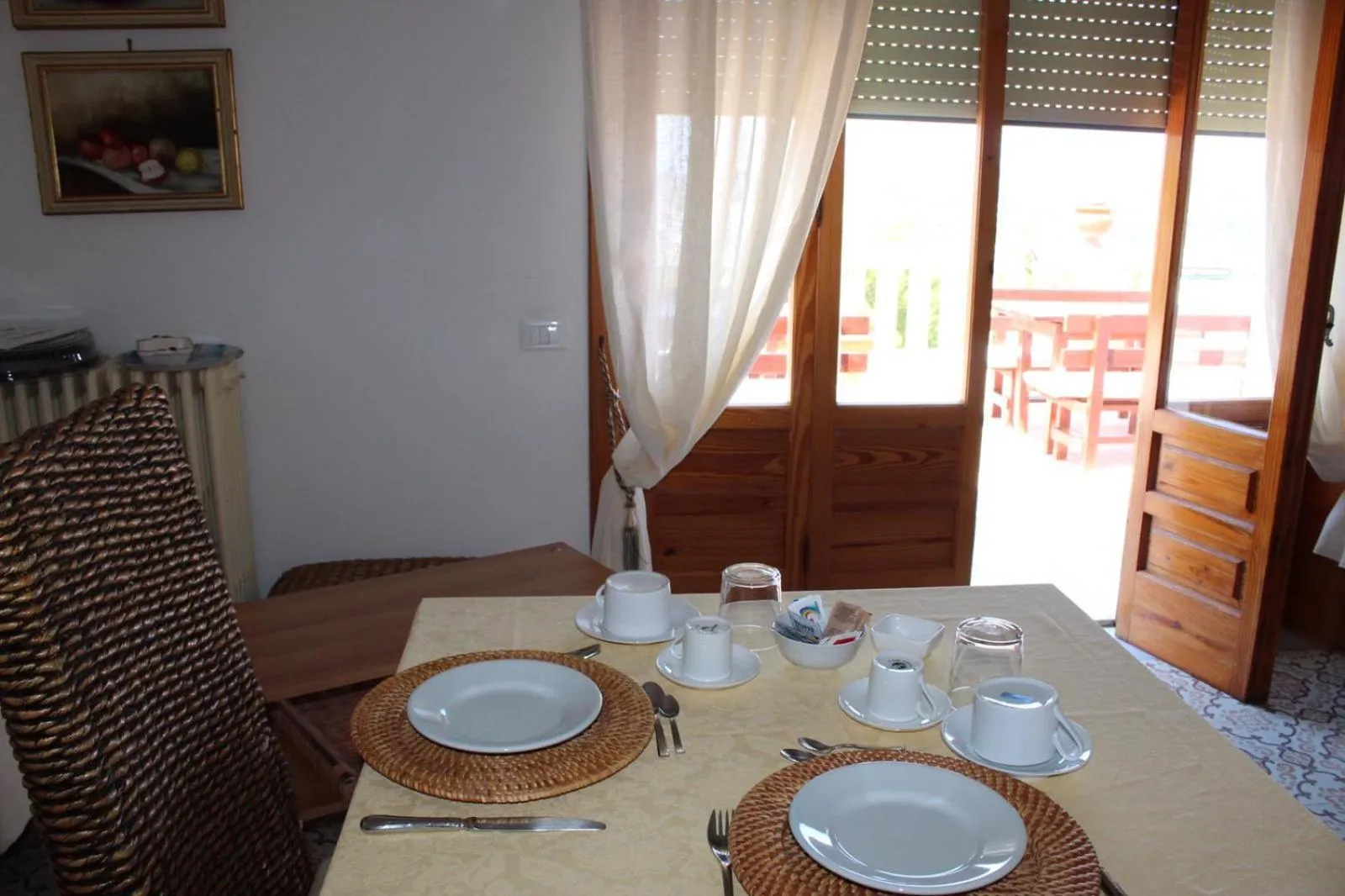 Breakfast in Villa Pedaci B&B